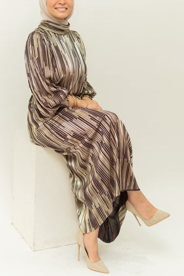 Pleated Twilight Dress