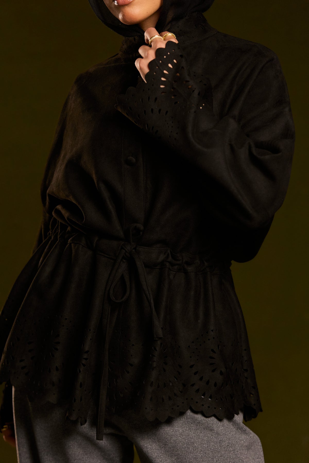 Falling Petals blouse