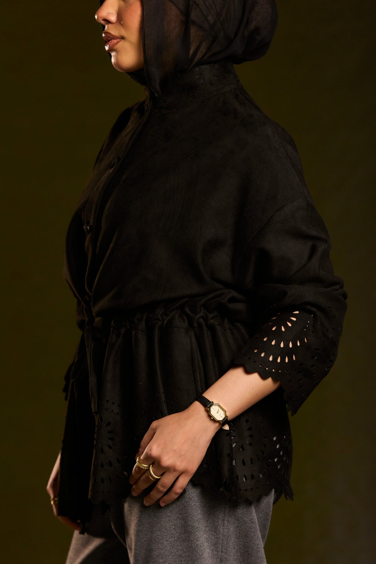 Falling Petals blouse