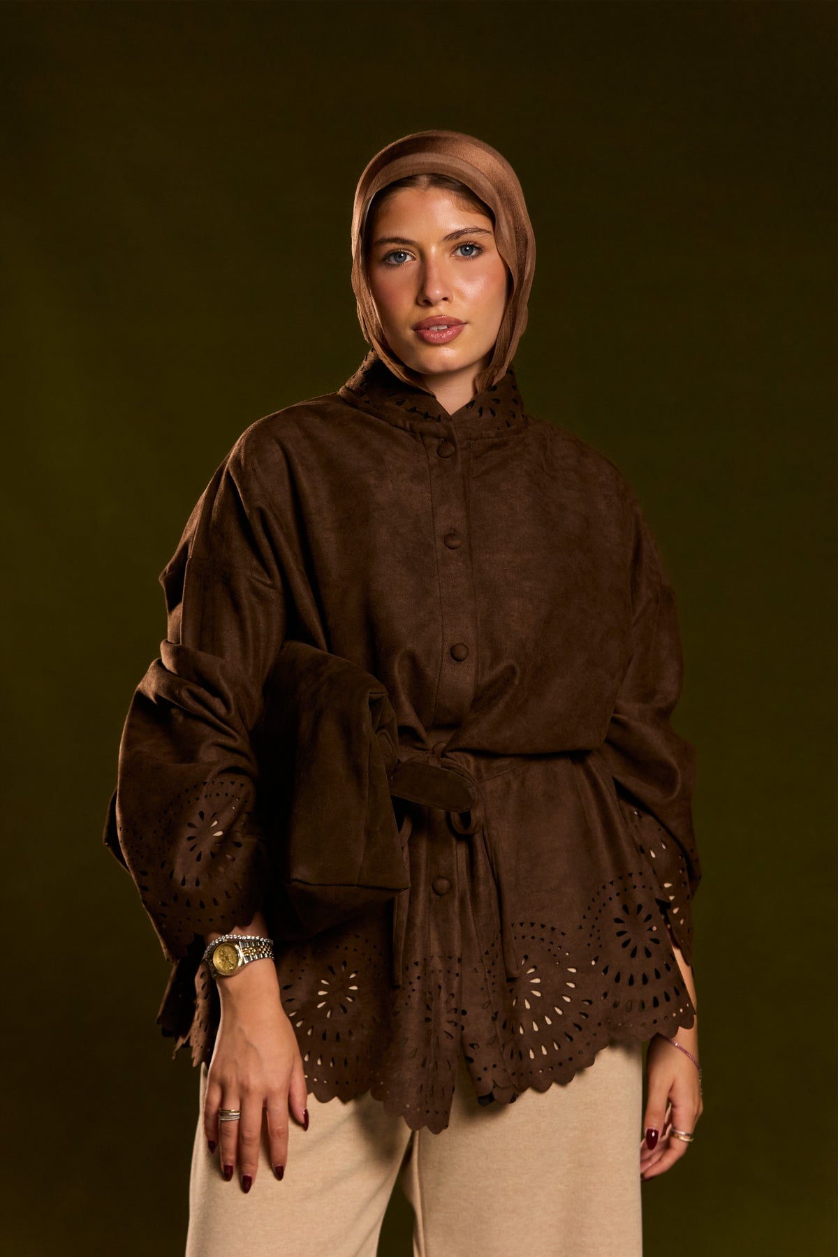 Falling Petals blouse