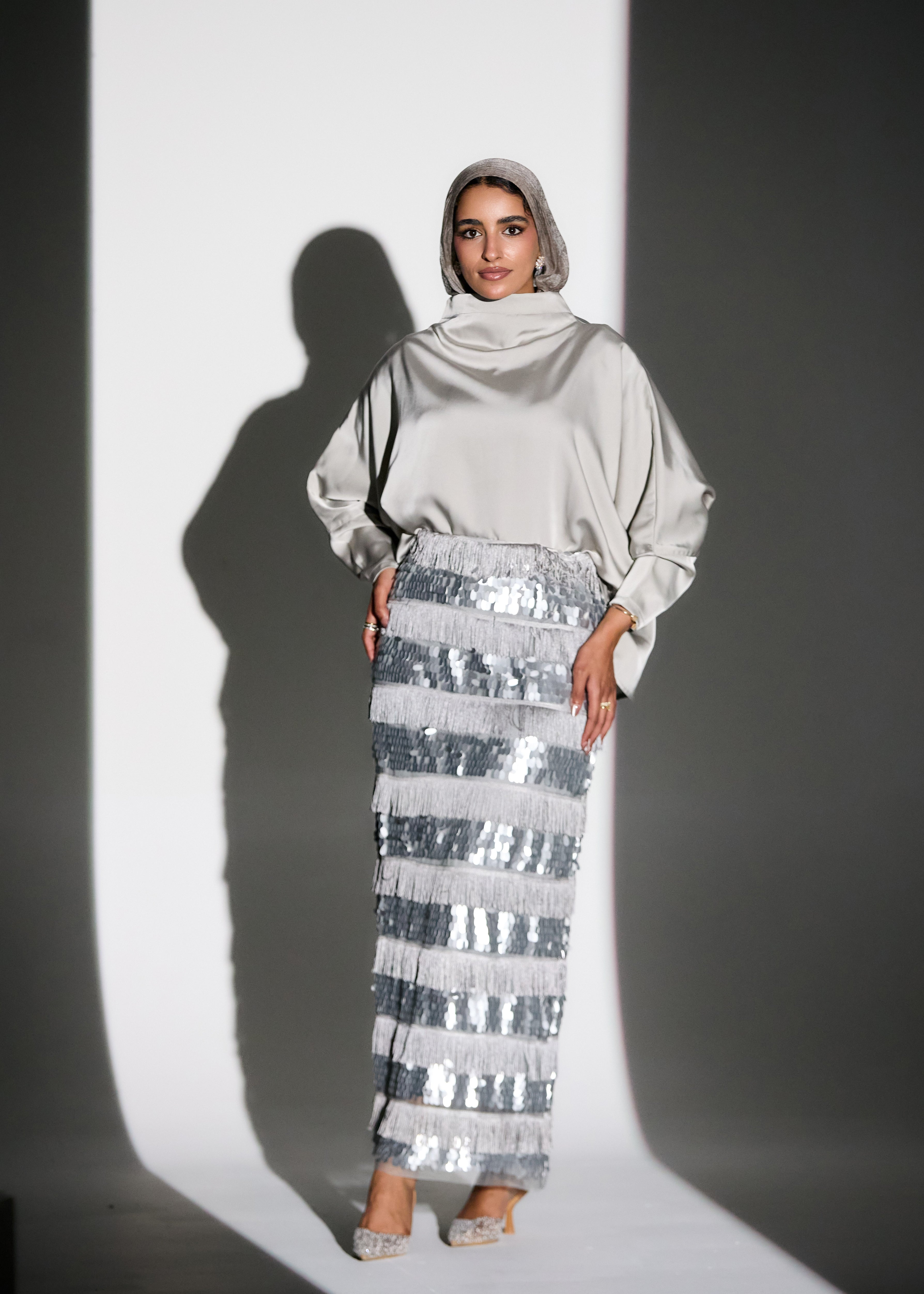 Silver Rhythm Blouse