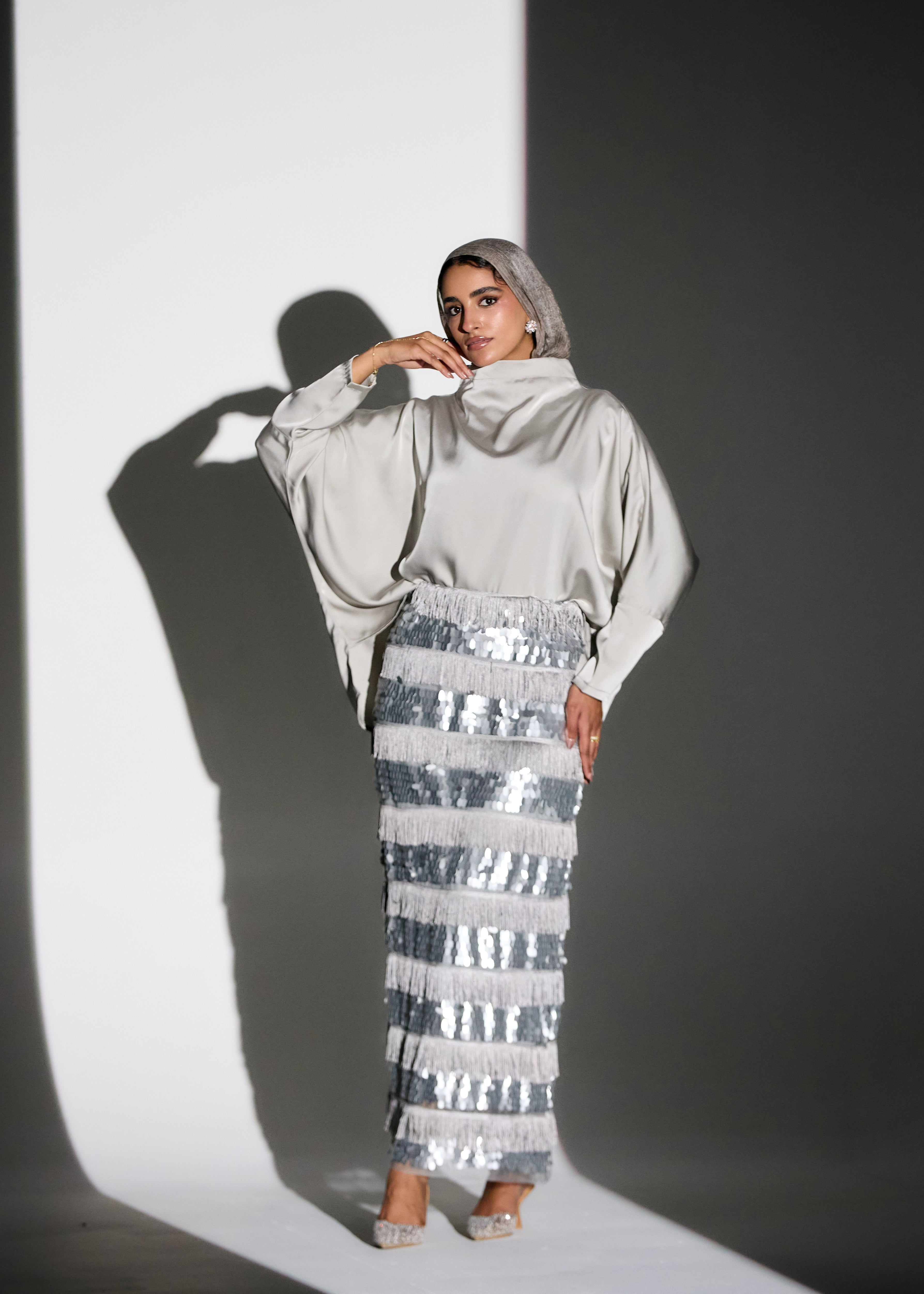 Silver Rhythm Blouse