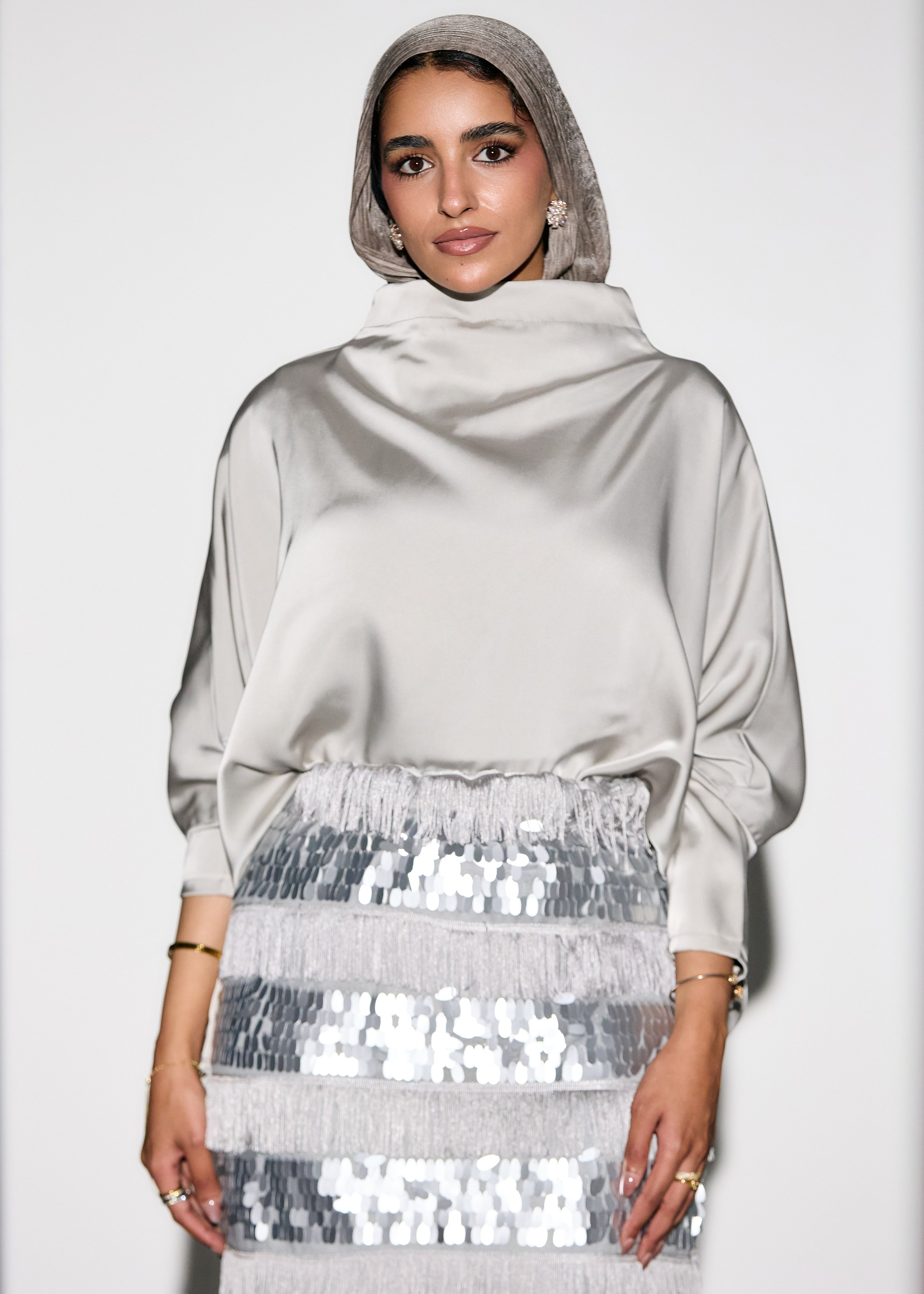 Silver Rhythm Blouse