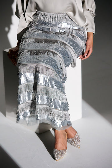 Silver Rhythm Skirt
