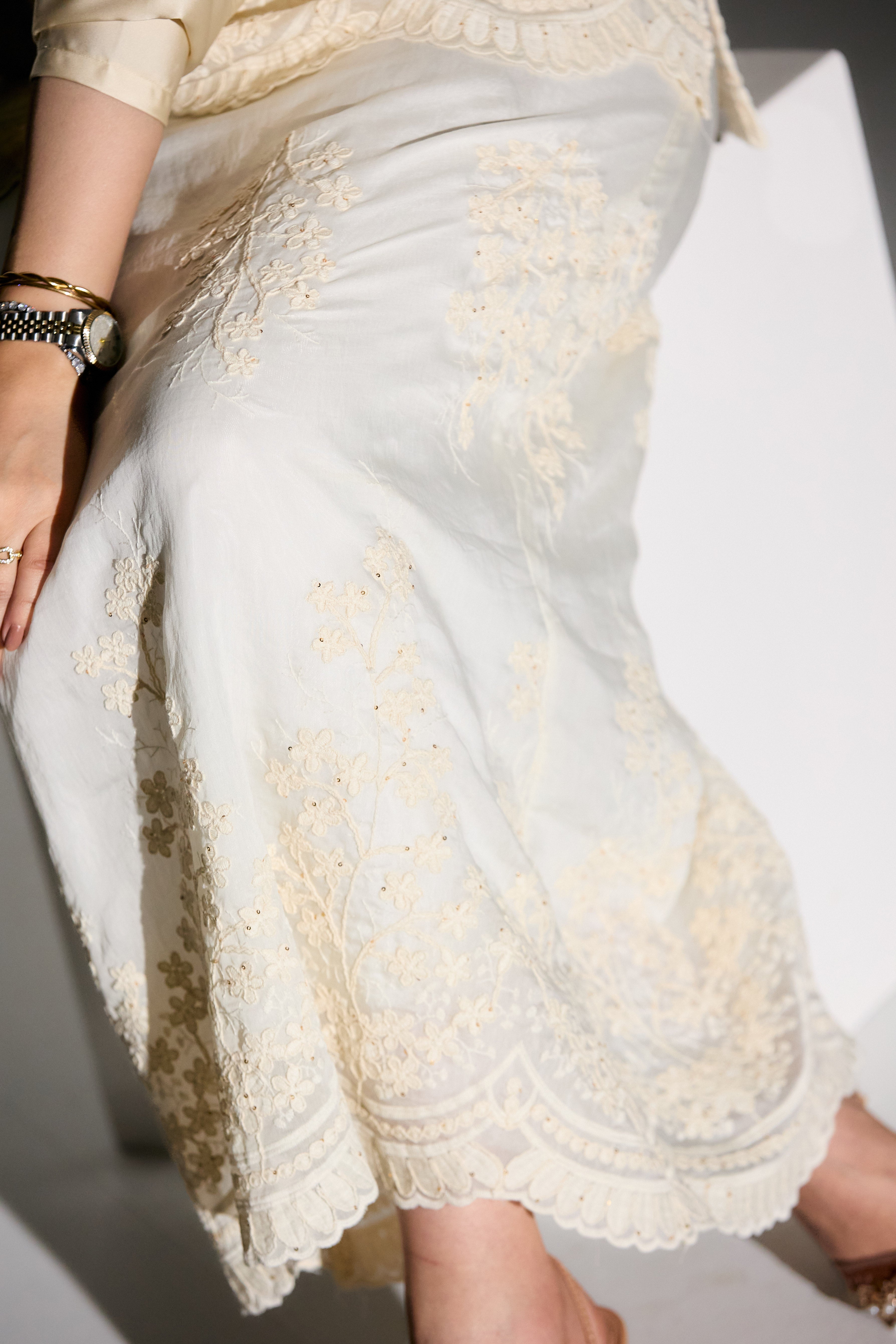 Lace Line Skirt