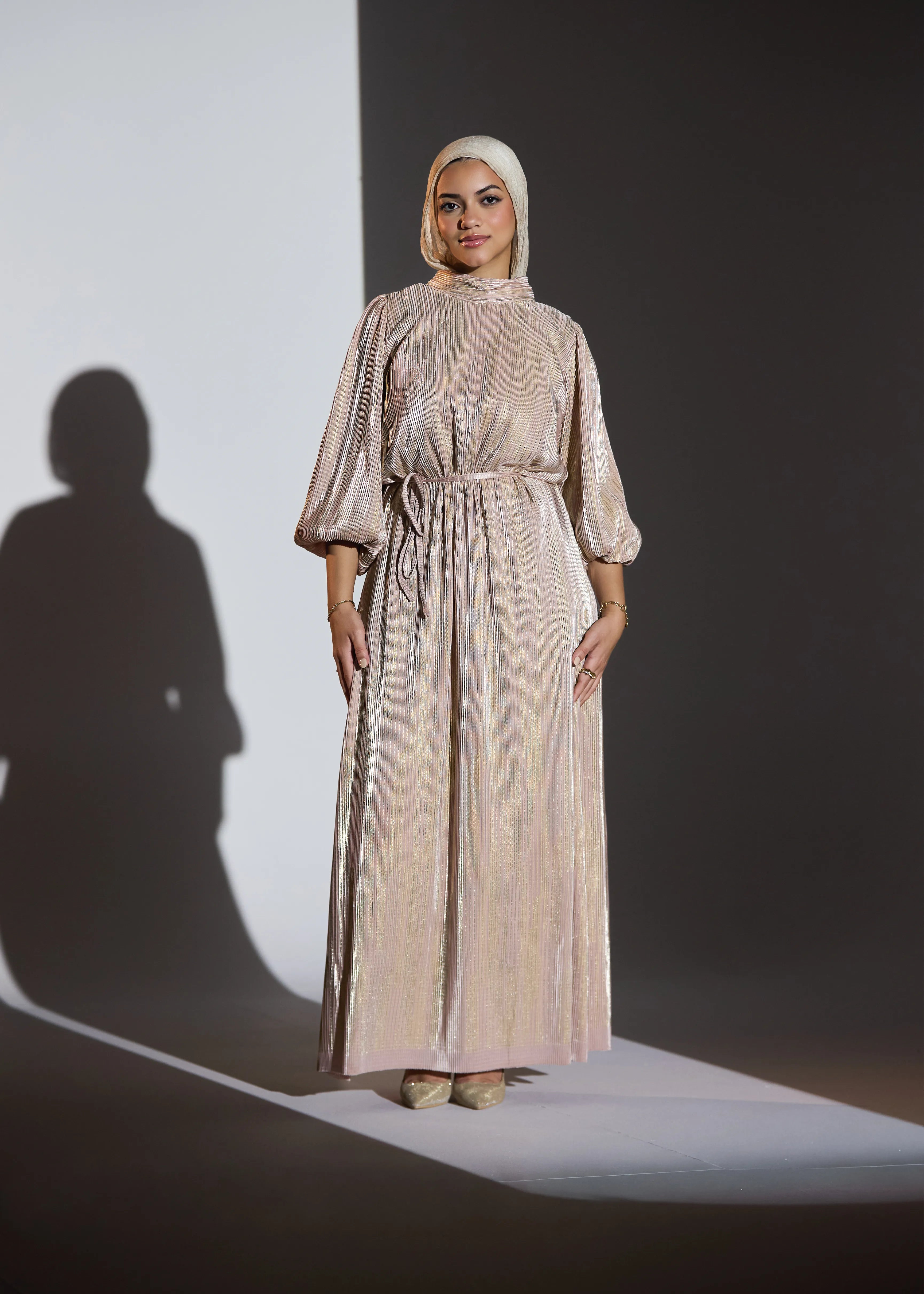 Pleated Dress