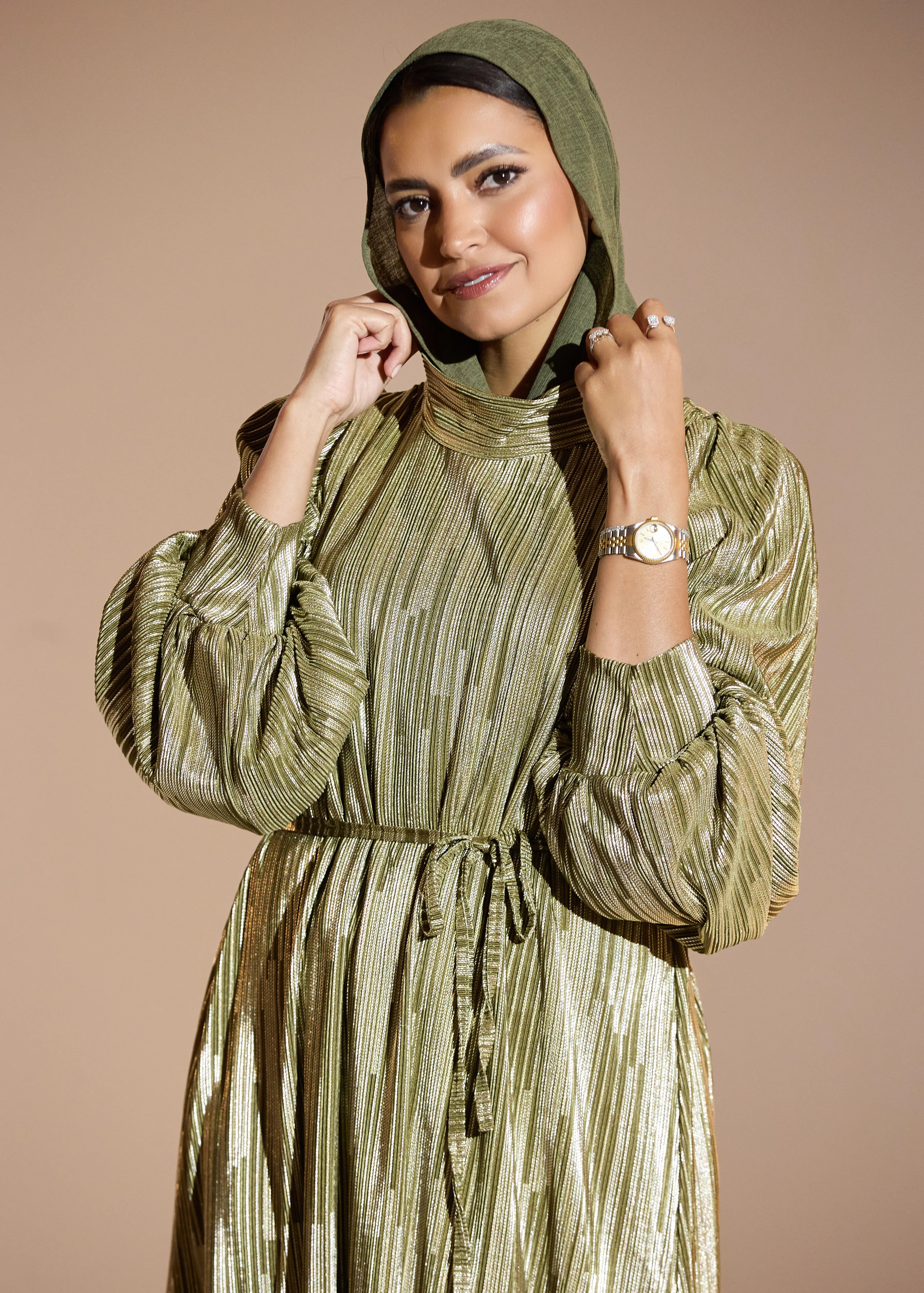 Pleated Dress
