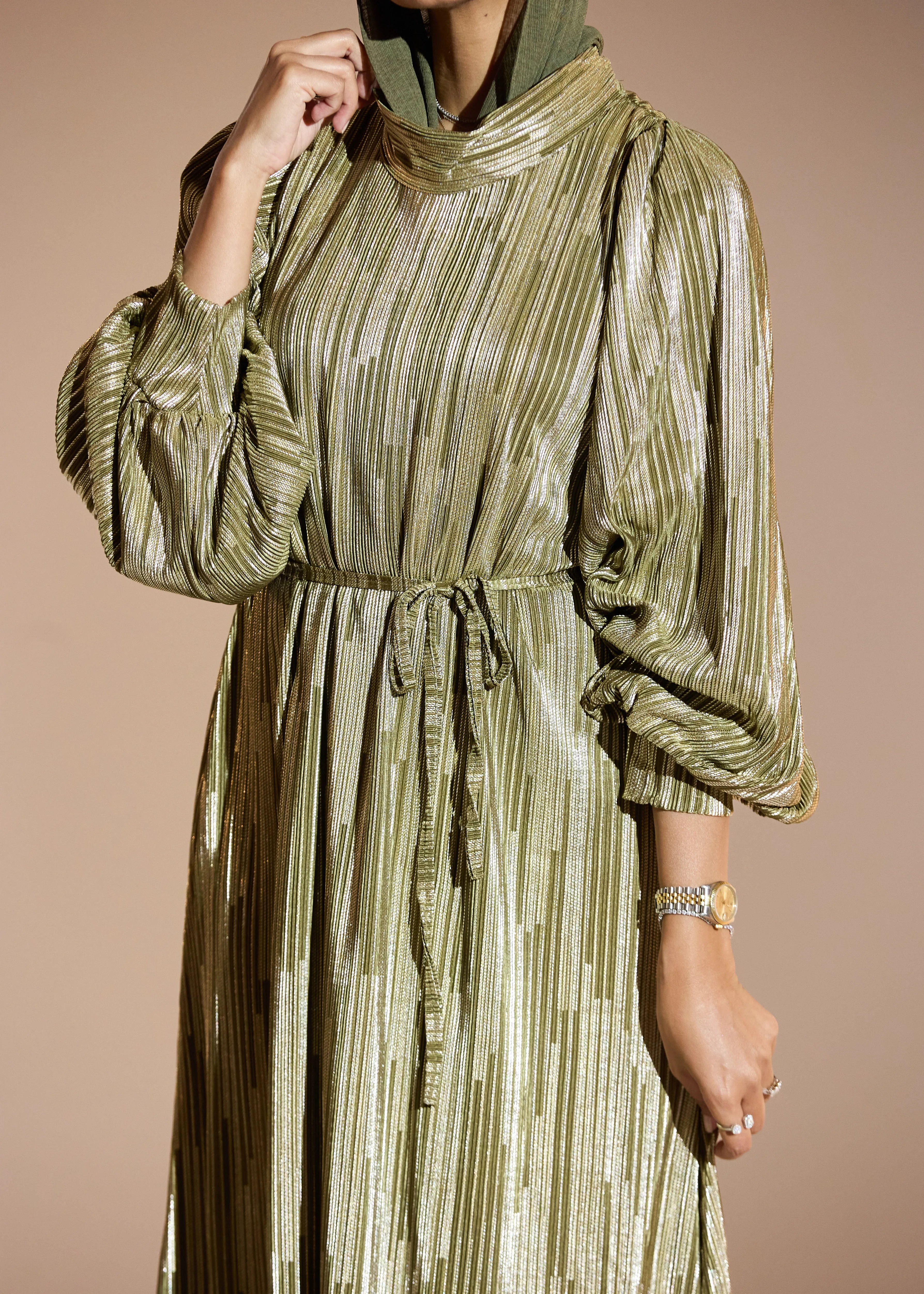 Pleated Dress