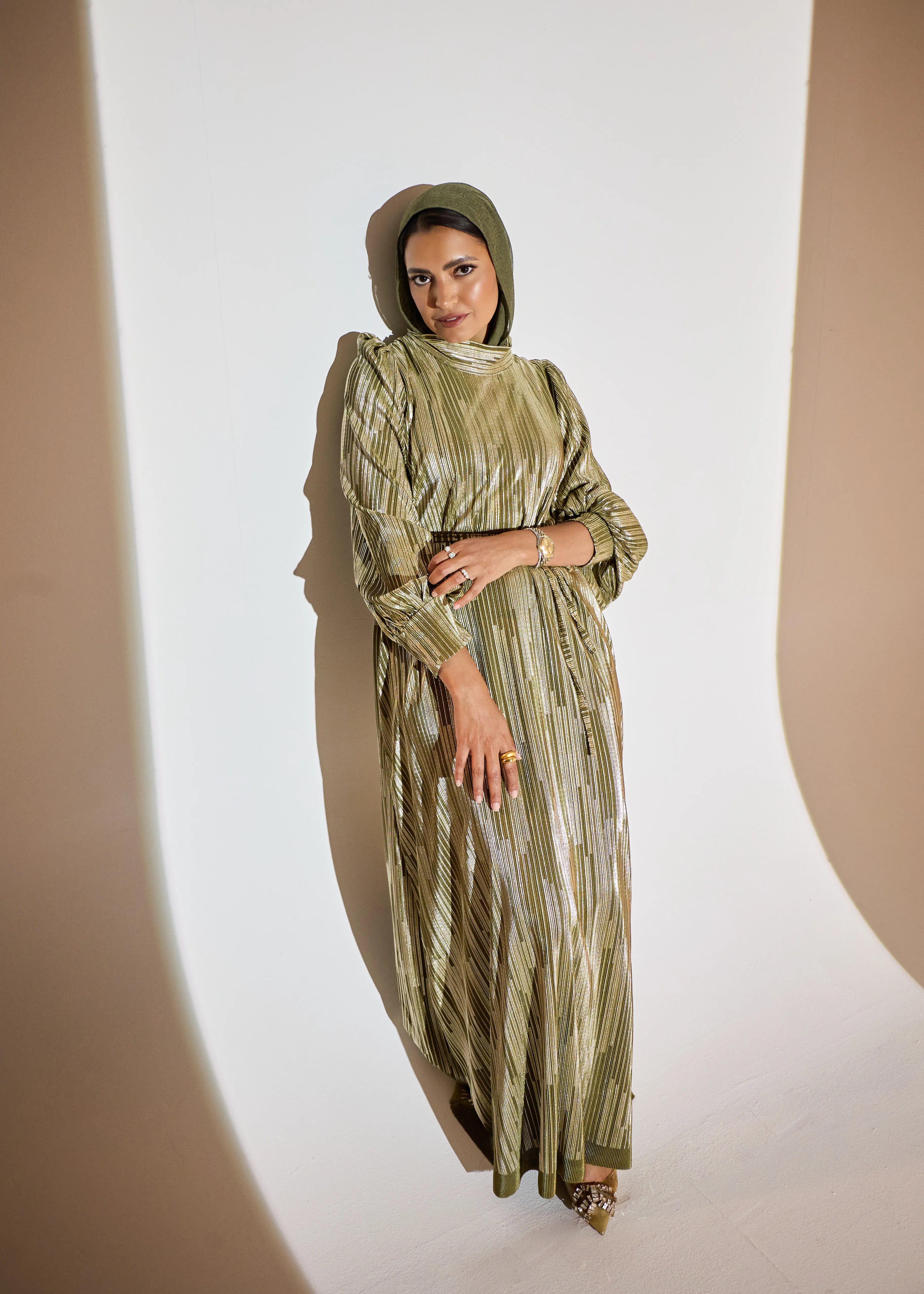 Pleated Dress