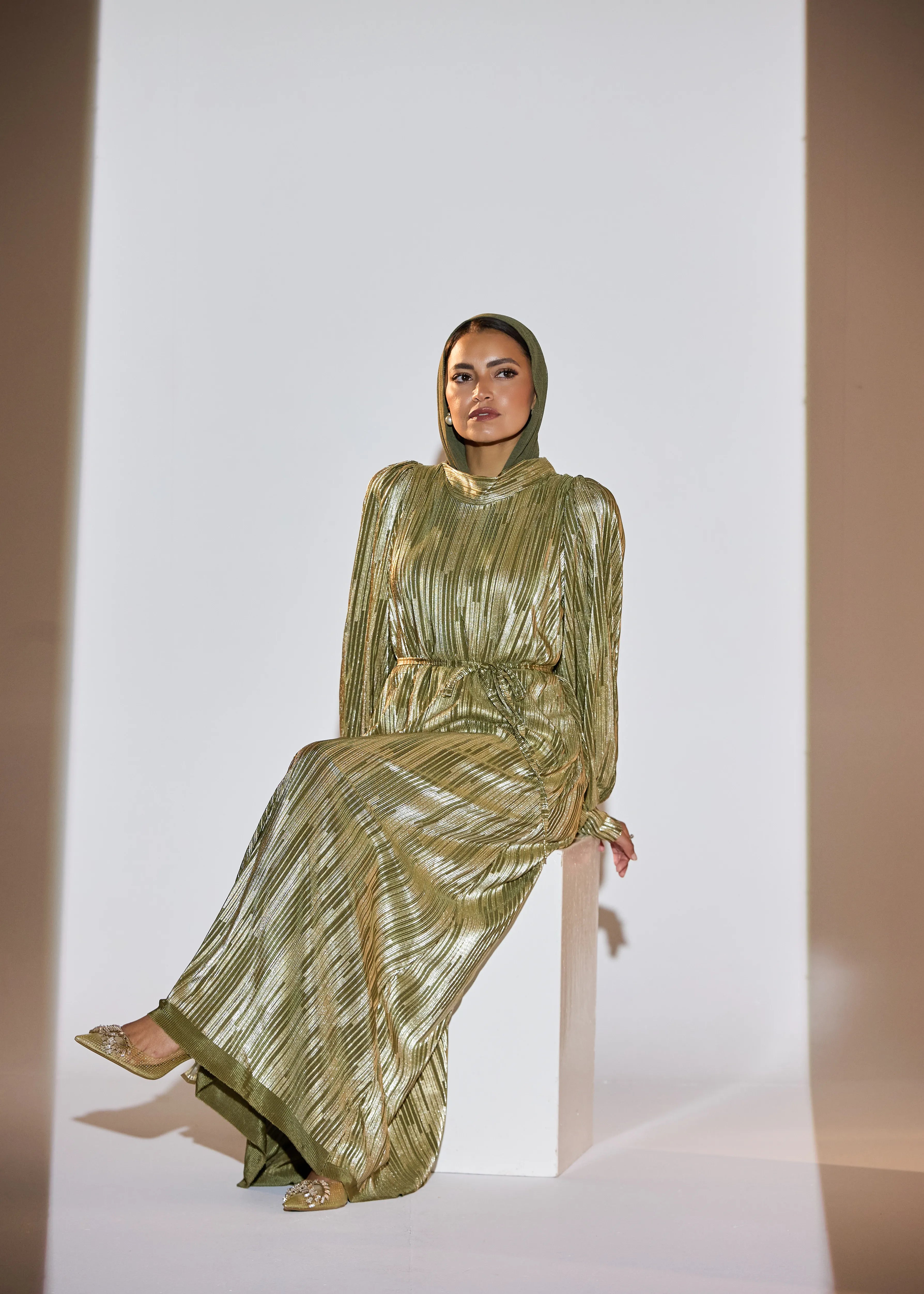 Pleated Dress