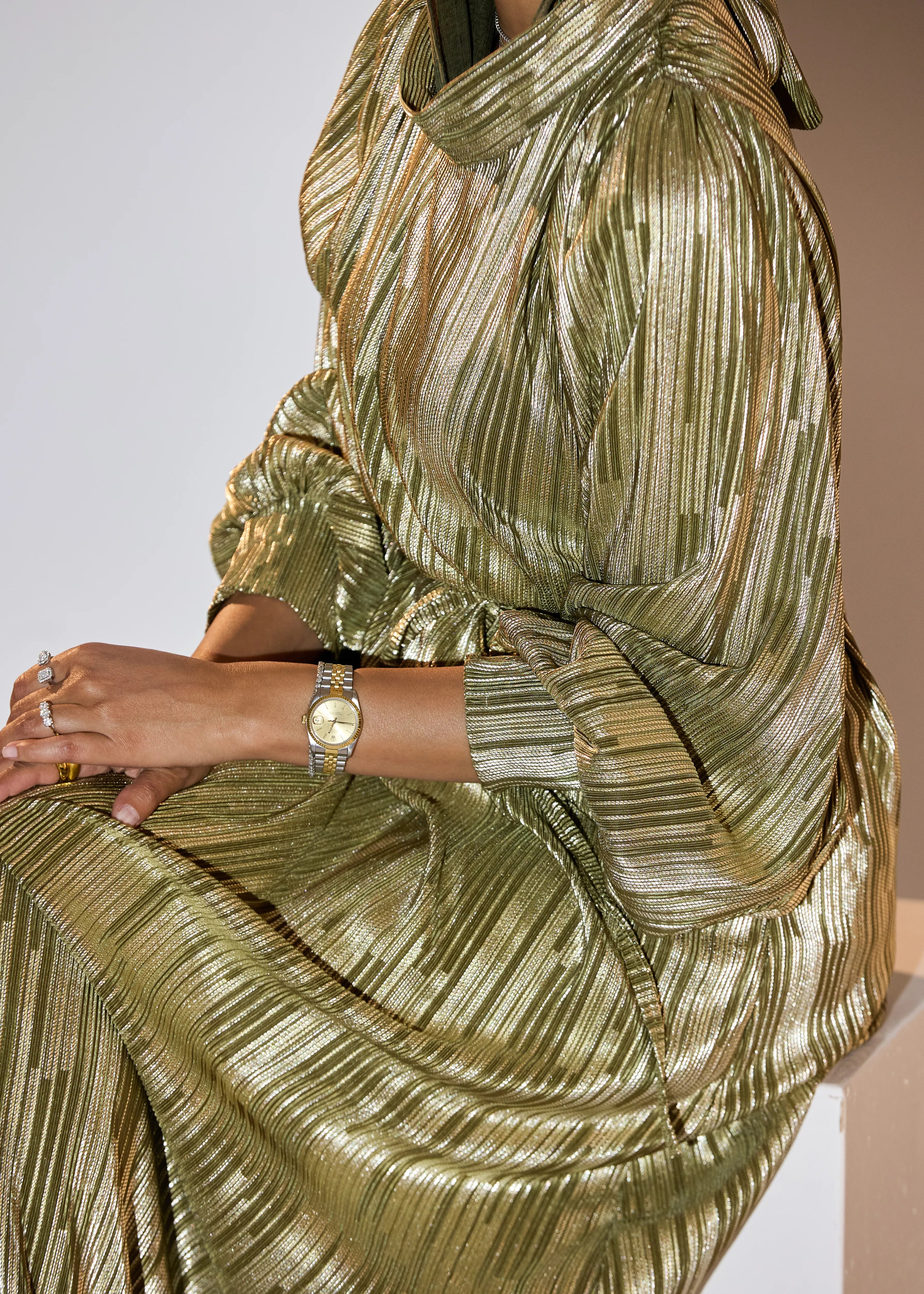 Pleated Dress