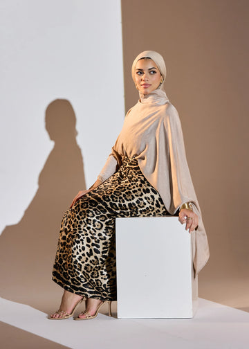 Wrap leopard Set