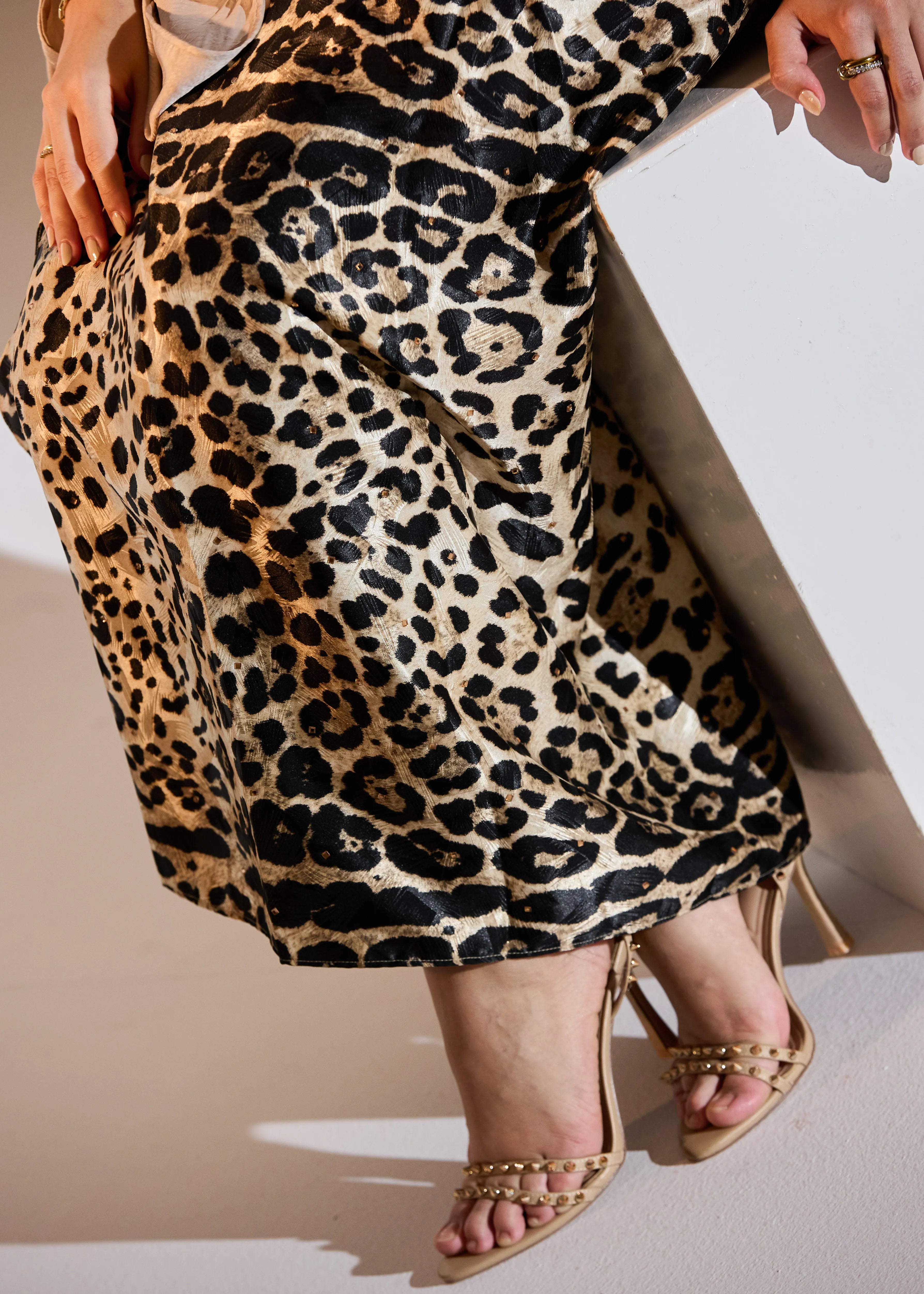 Wrap leopard Set