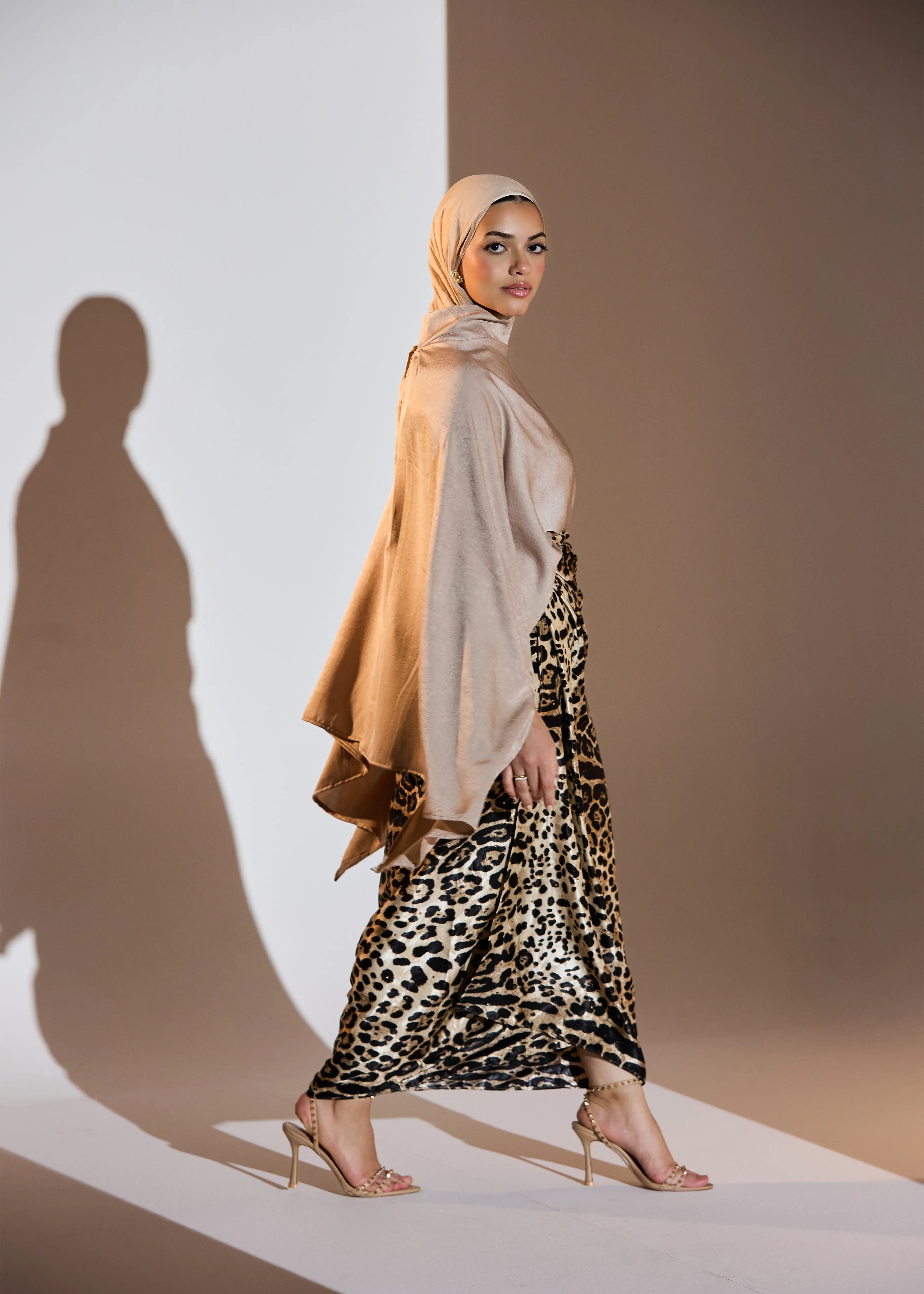Wrap leopard Set