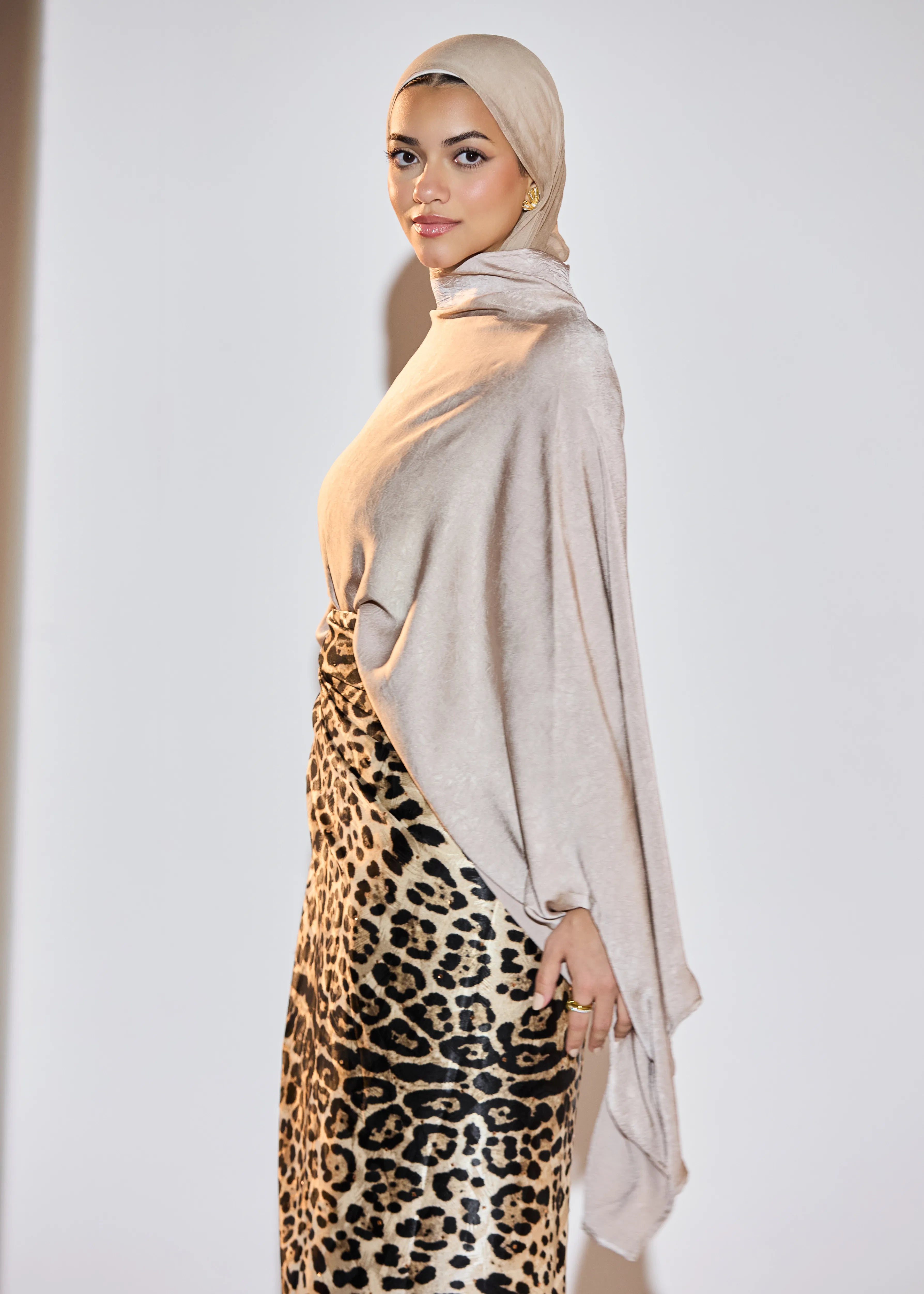 Wrap leopard Set