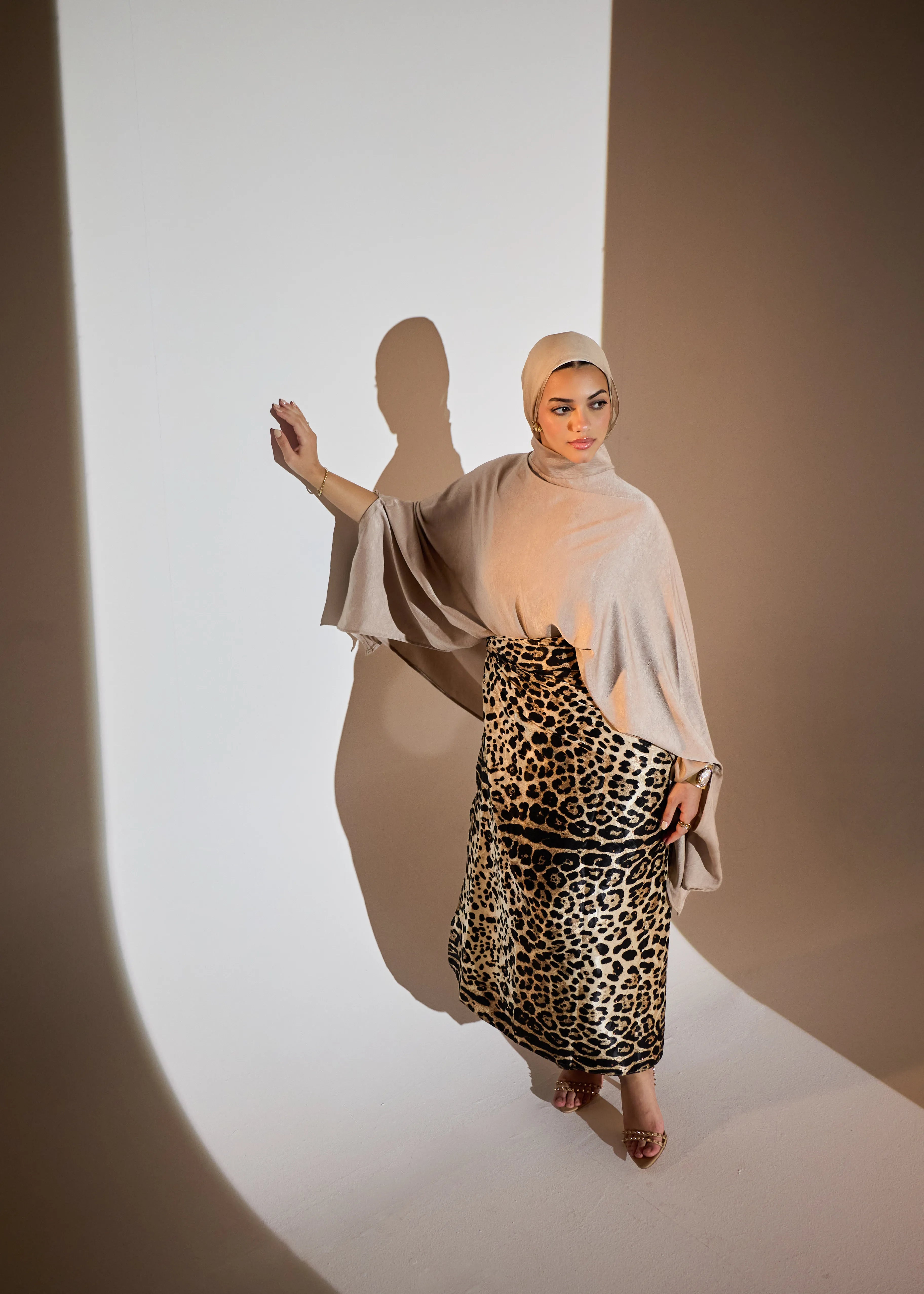 Wrap leopard Set