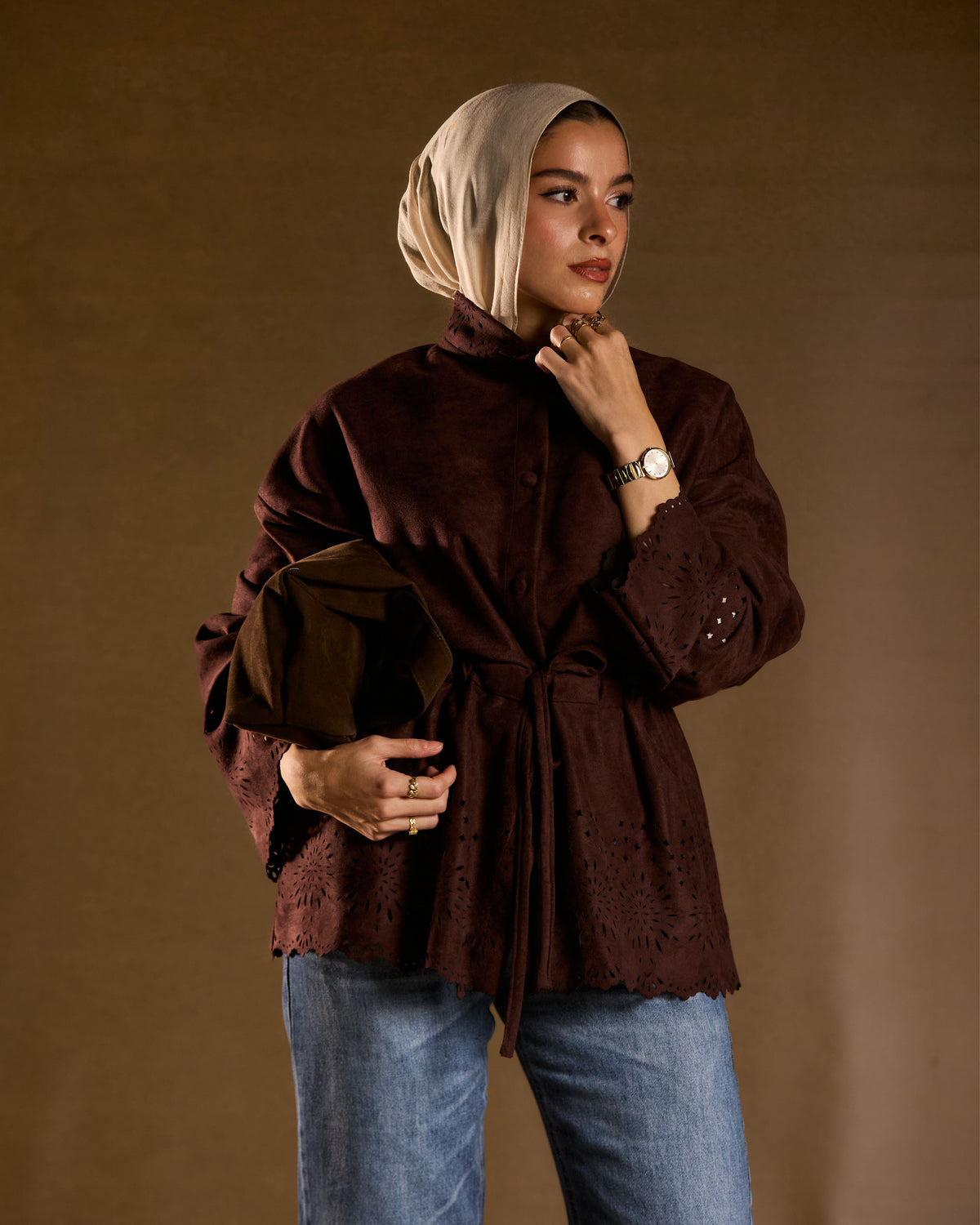 Falling Petals blouse