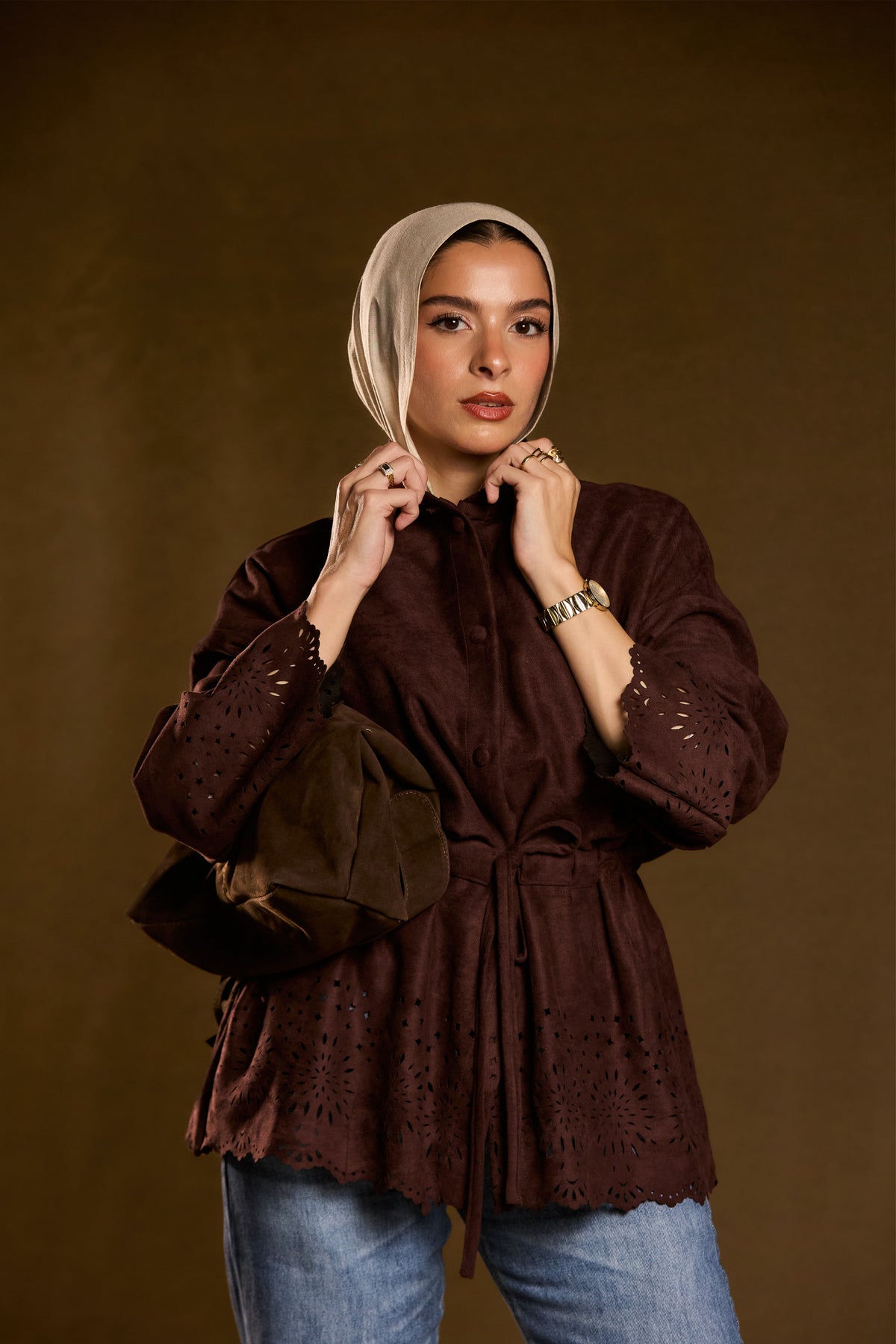 Falling Petals blouse