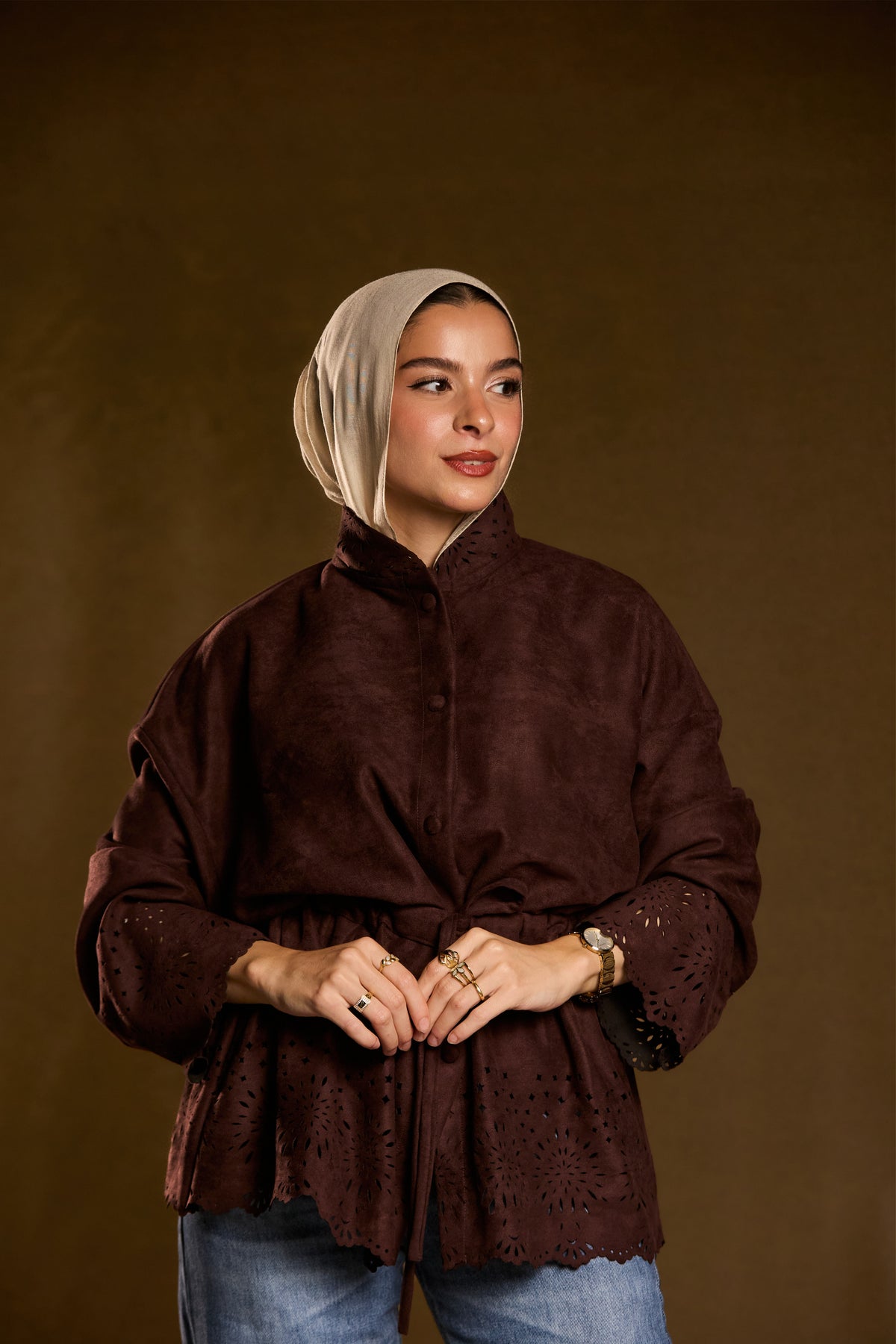 Falling Petals blouse