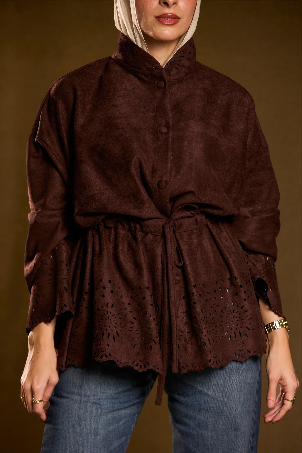 Falling Petals blouse