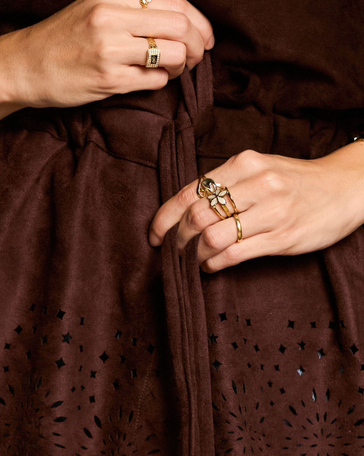 Falling Petals blouse