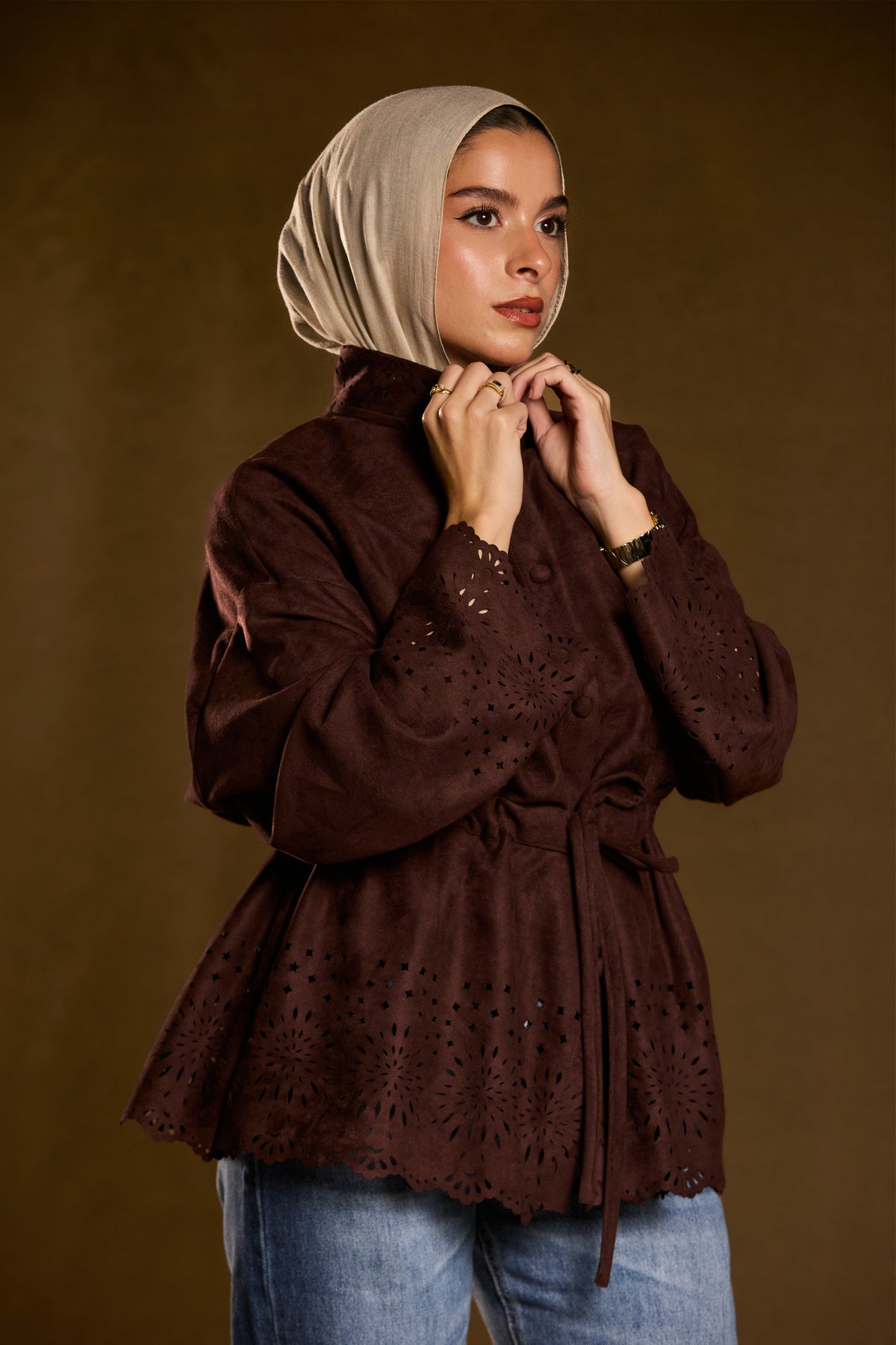 Falling Petals blouse