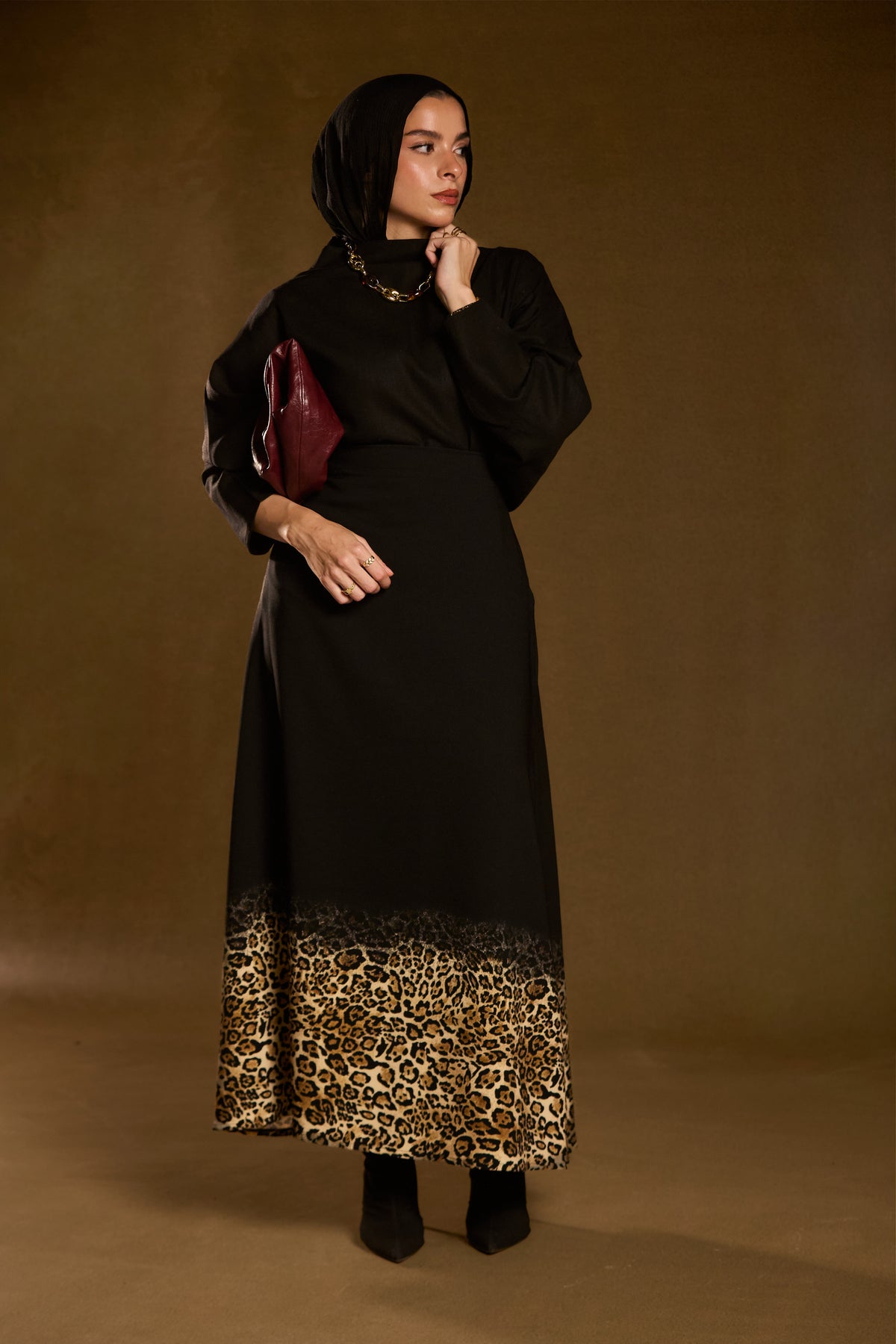 Black Linen Top
