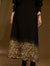 Black Leopard Skirt