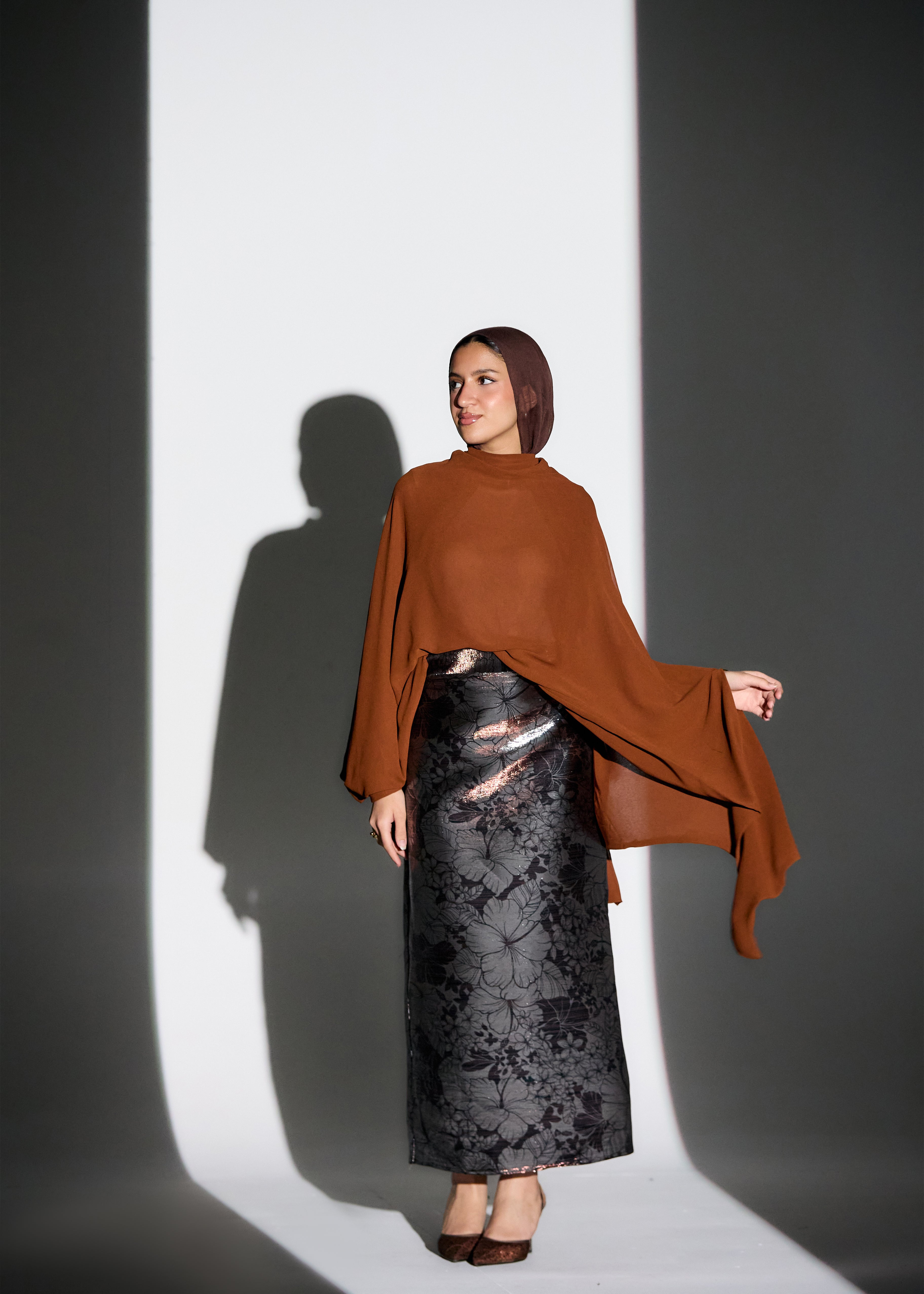Gloss Noir Skirt