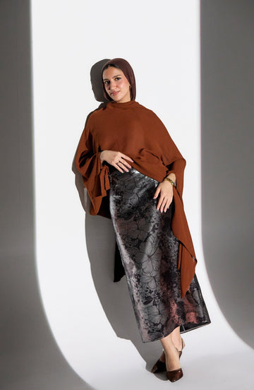 Gloss Noir Skirt