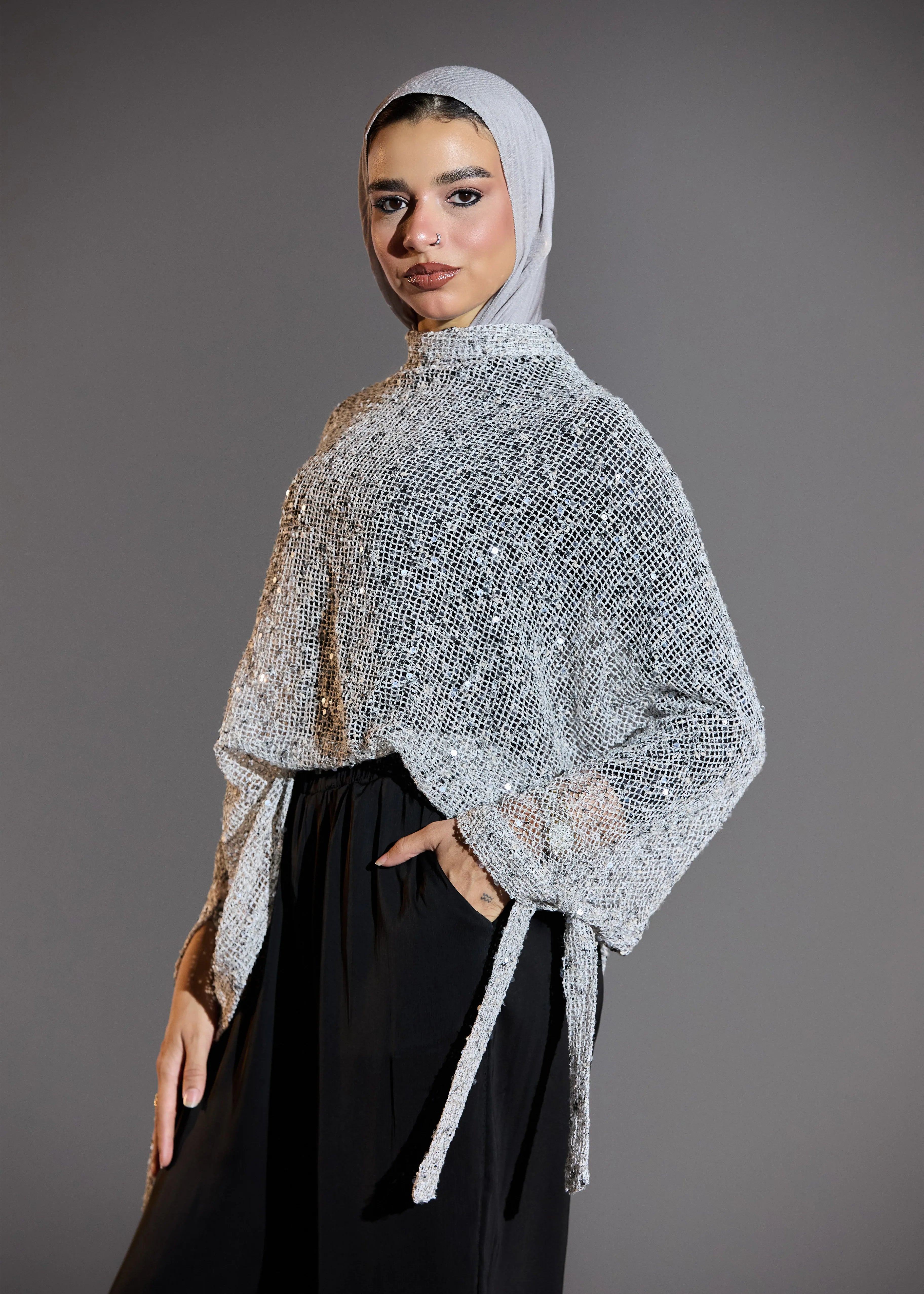 Sliver Mist Top