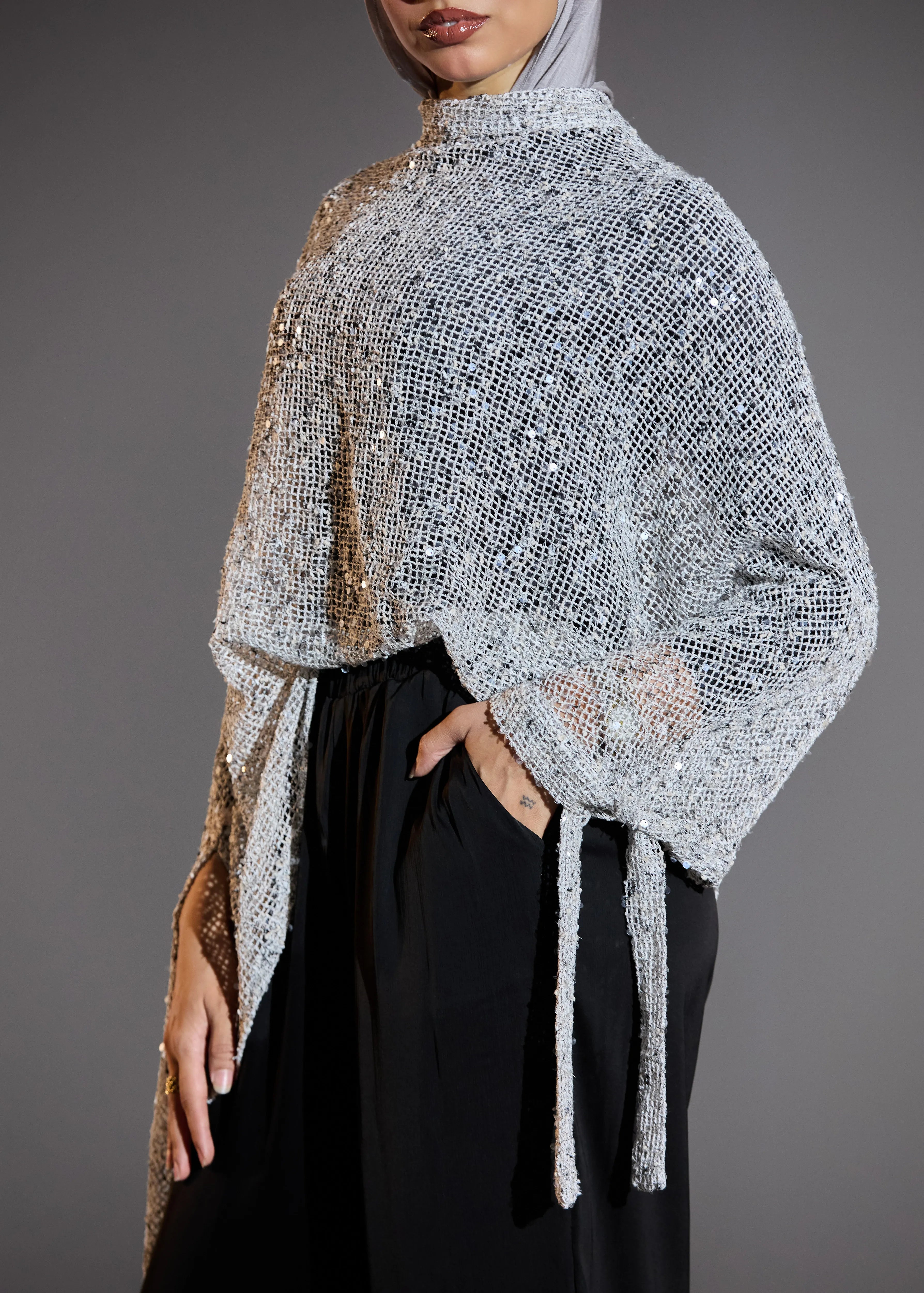 Sliver Mist Top