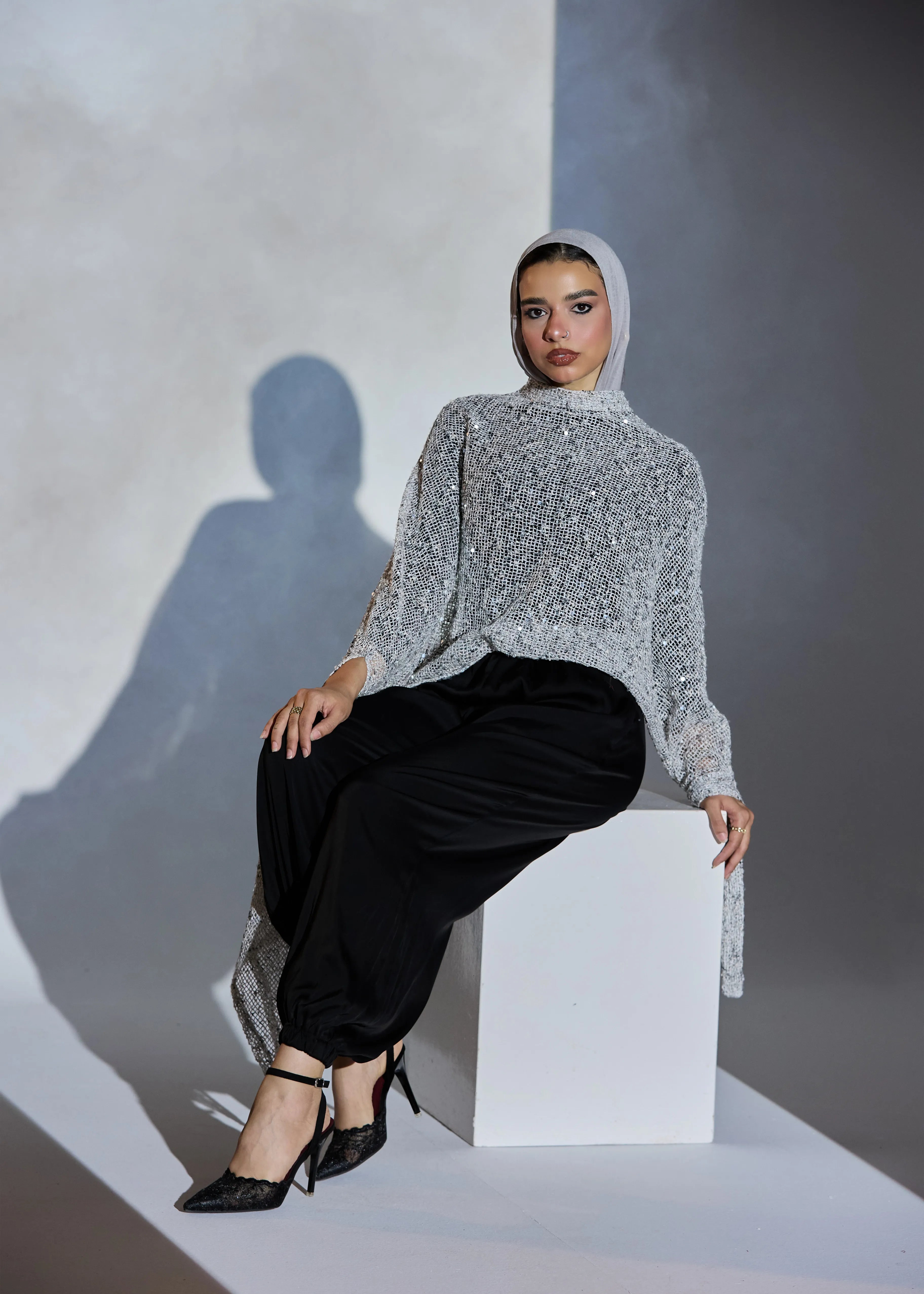 Sliver Mist Top