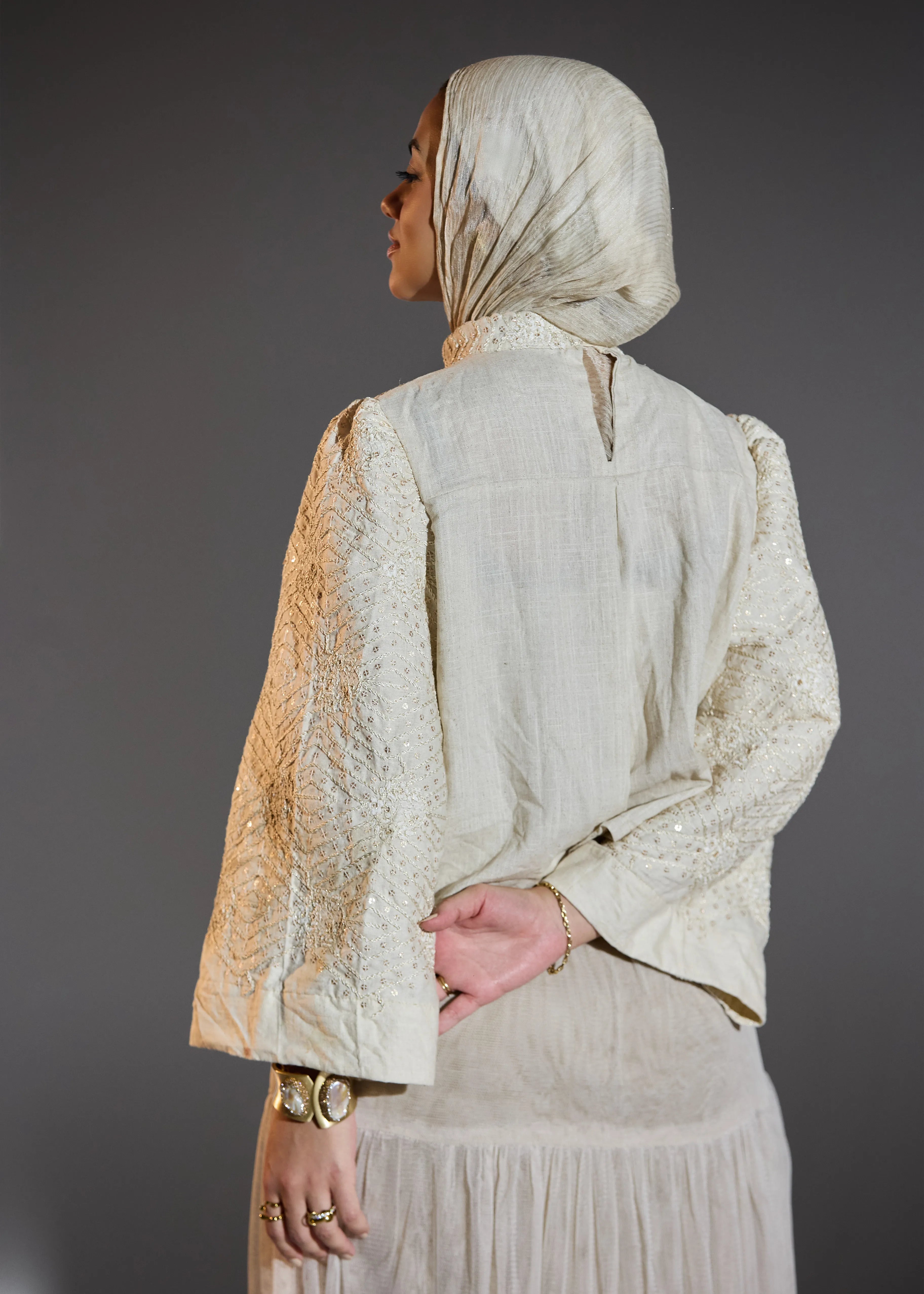 Pearl Cream Blouse