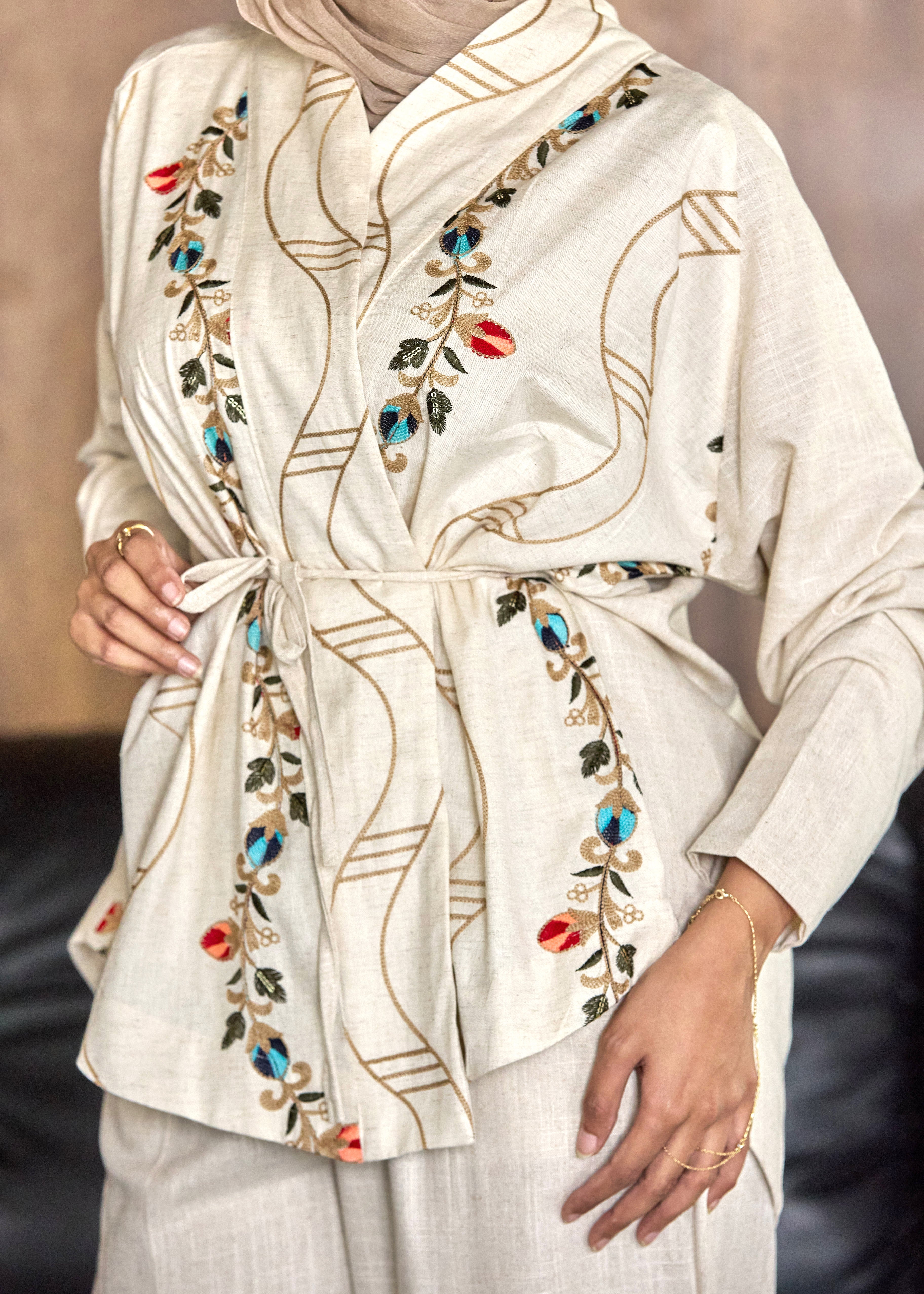 Rosalie Embroidered Cardigan