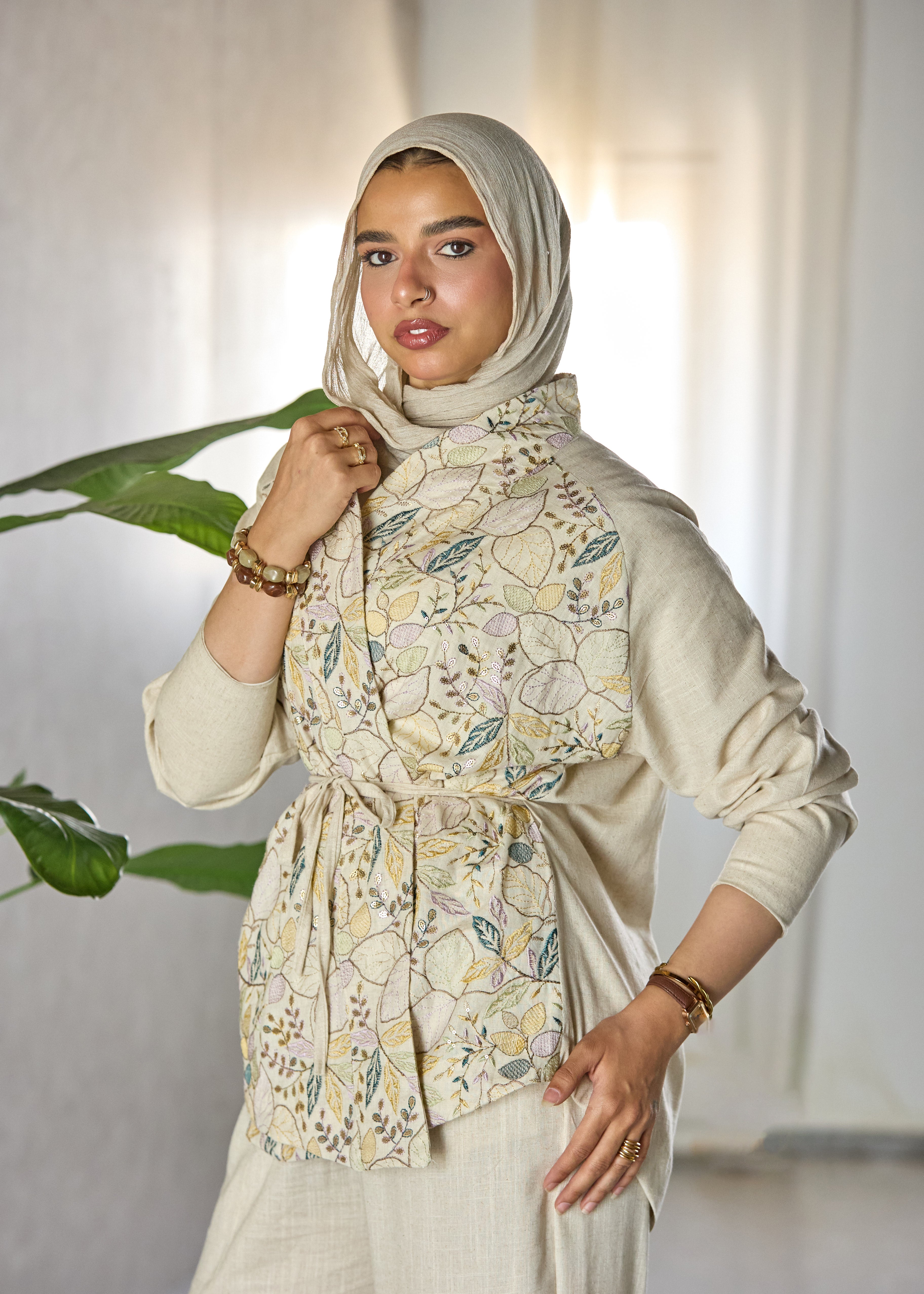 Rosalie Embroidered Cardigan