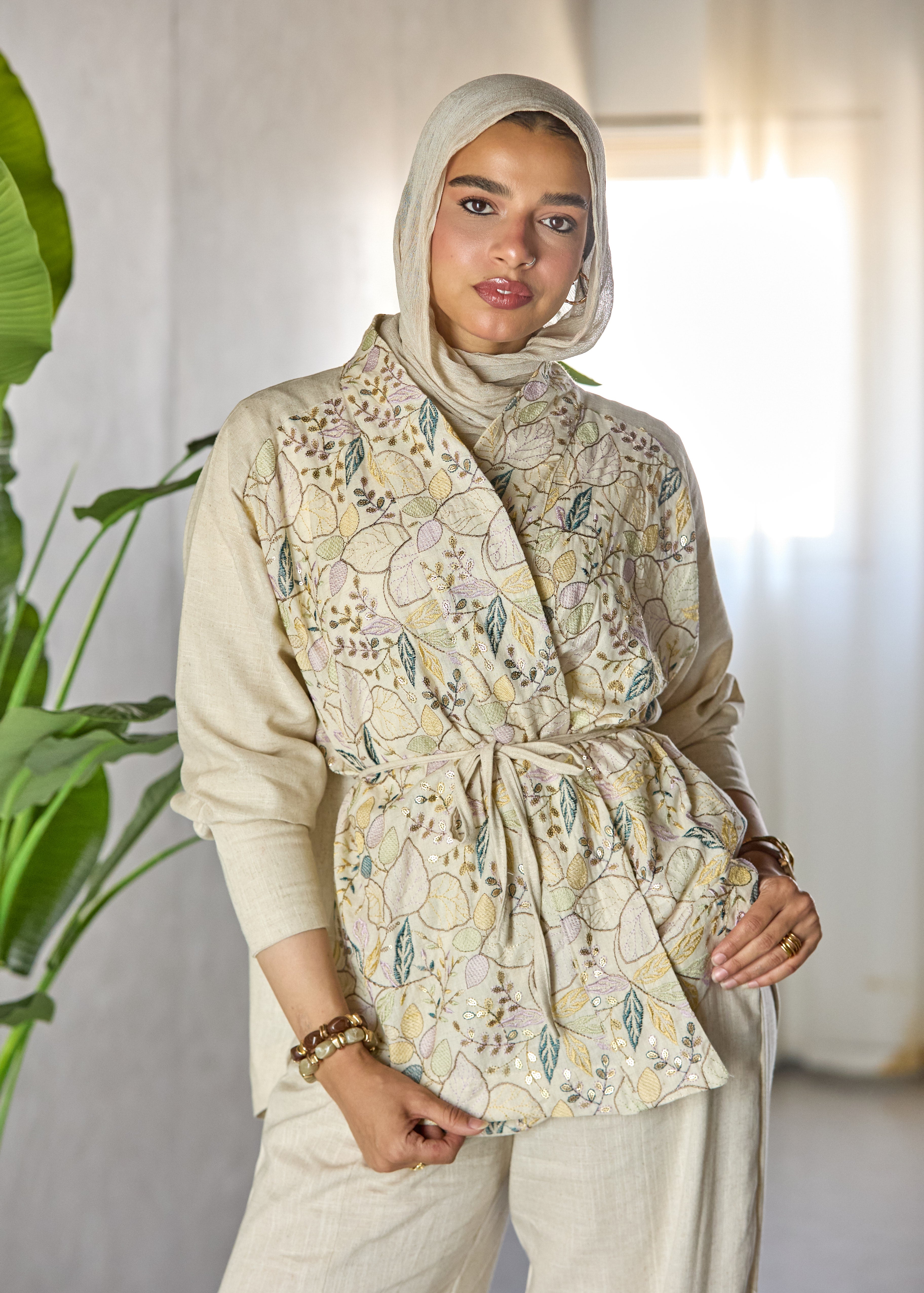 Rosalie Embroidered Cardigan