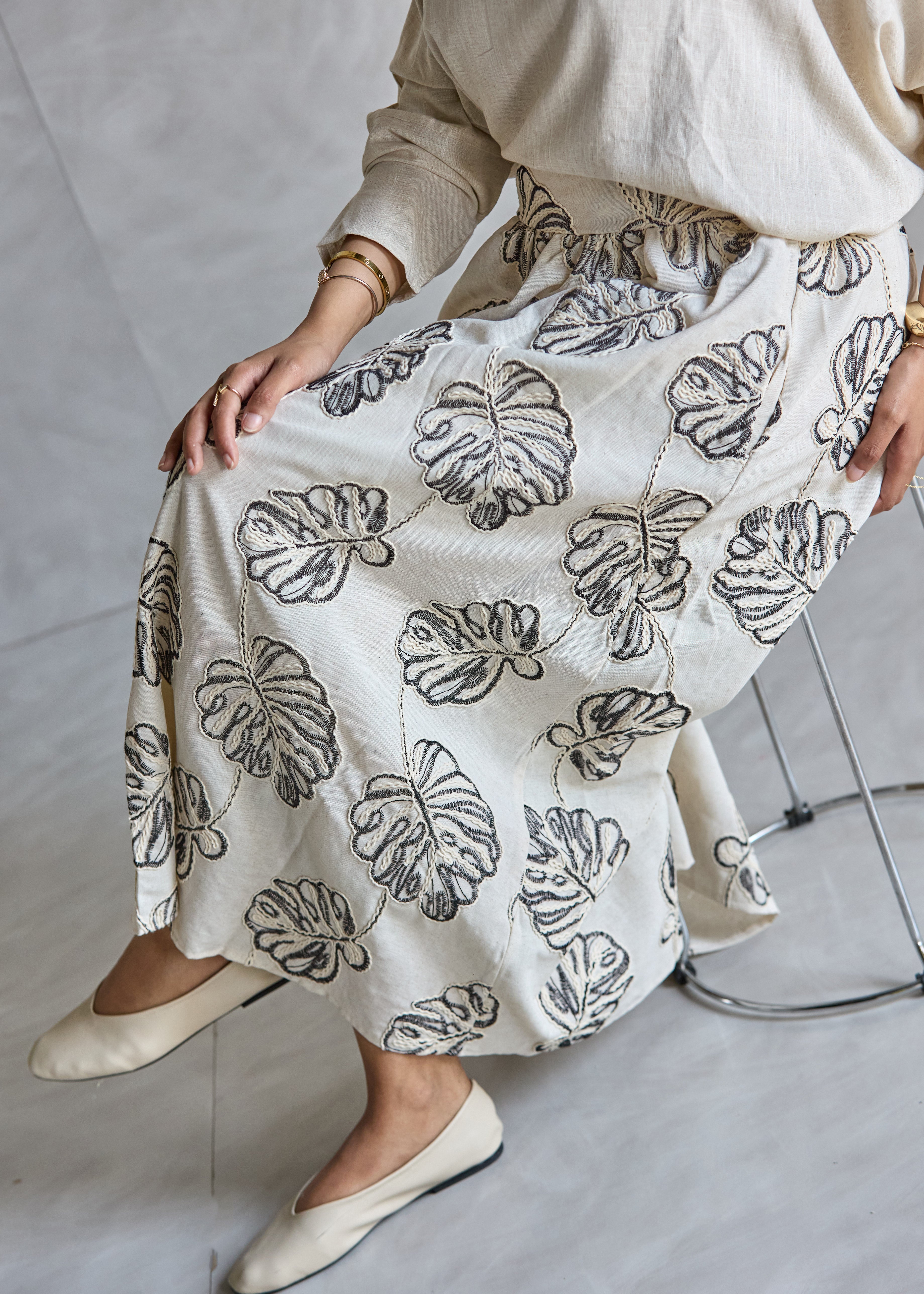 Moonlit Palm Skirt
