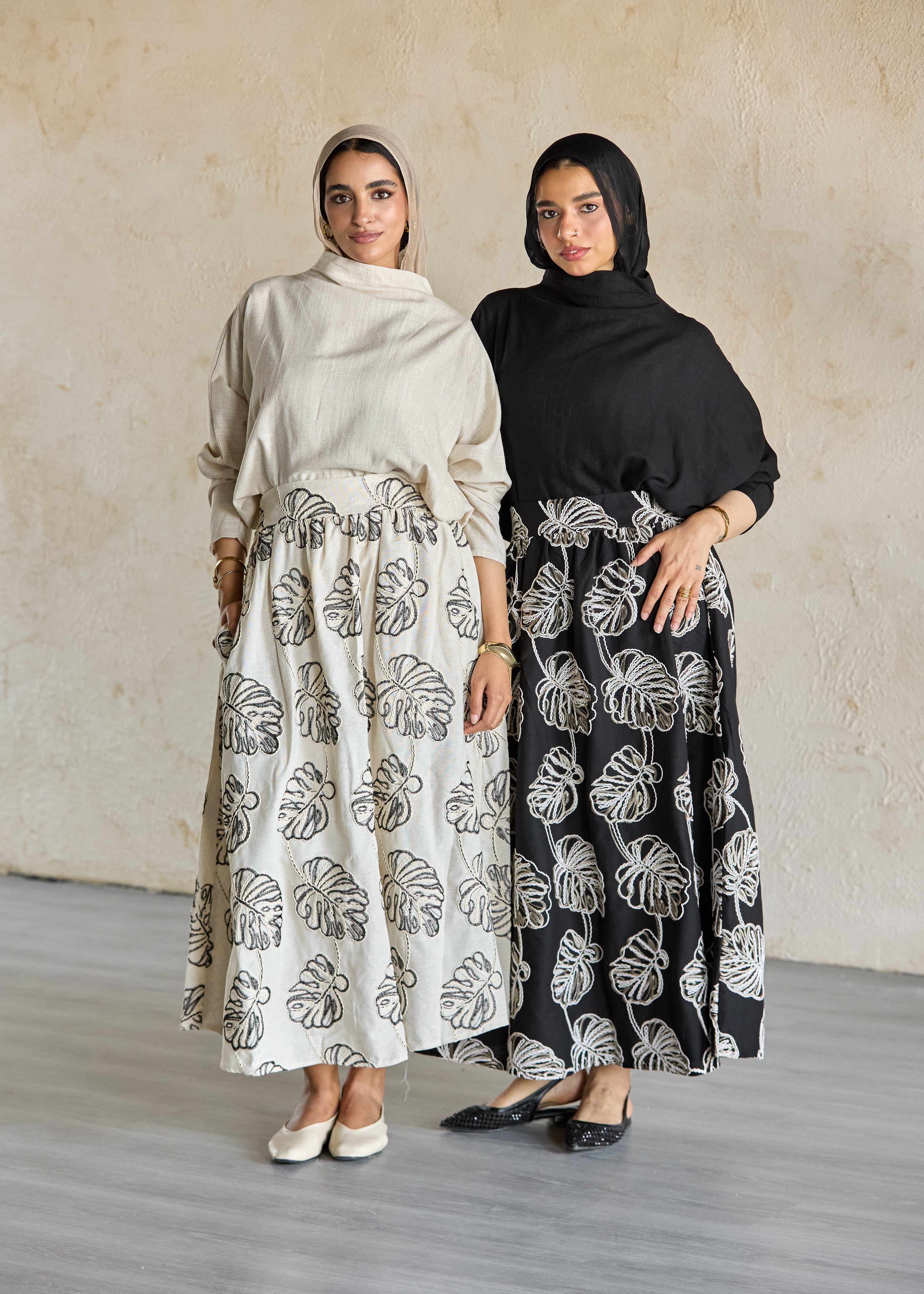 Moonlit Palm Skirt