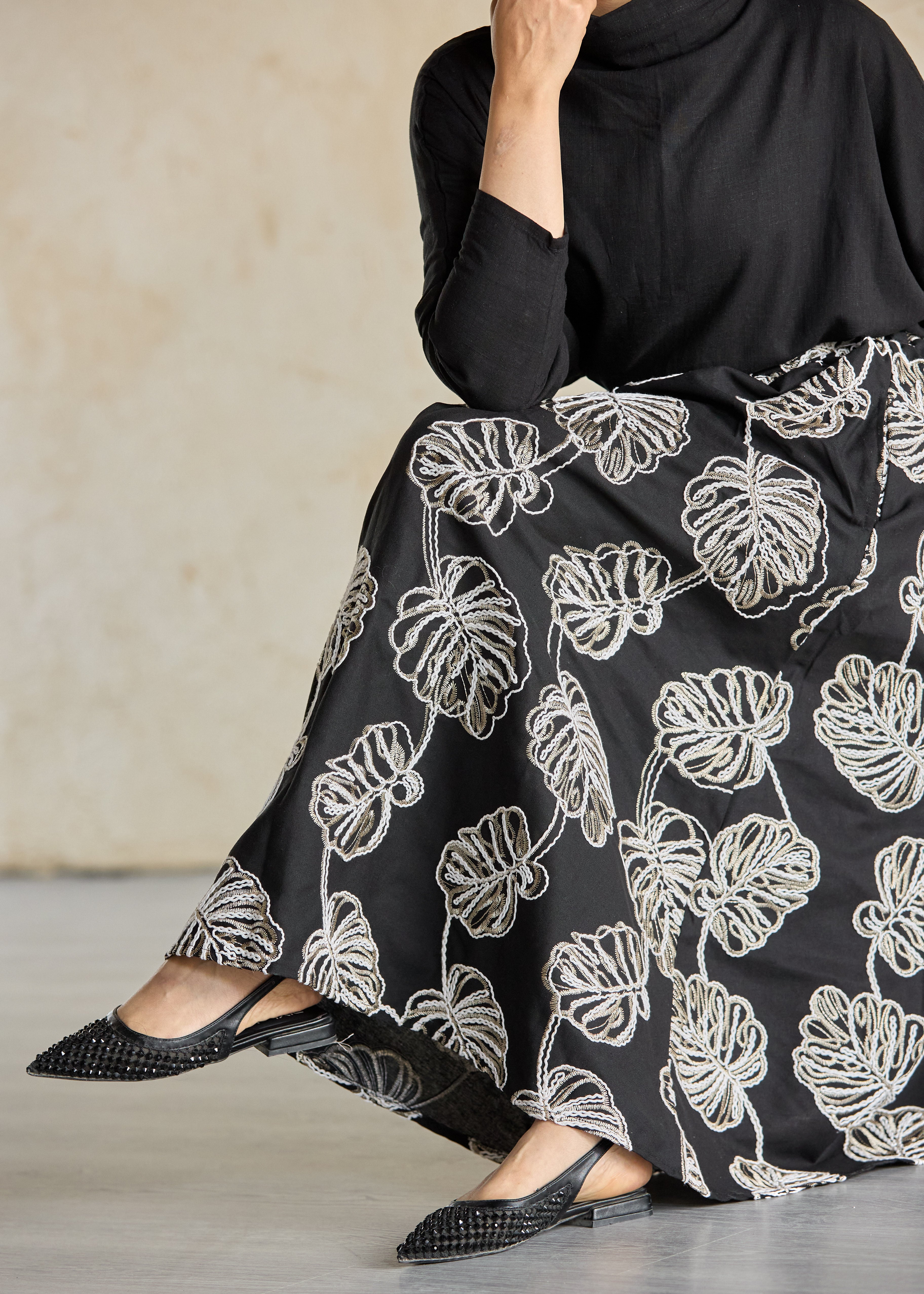 Moonlit Palm Skirt