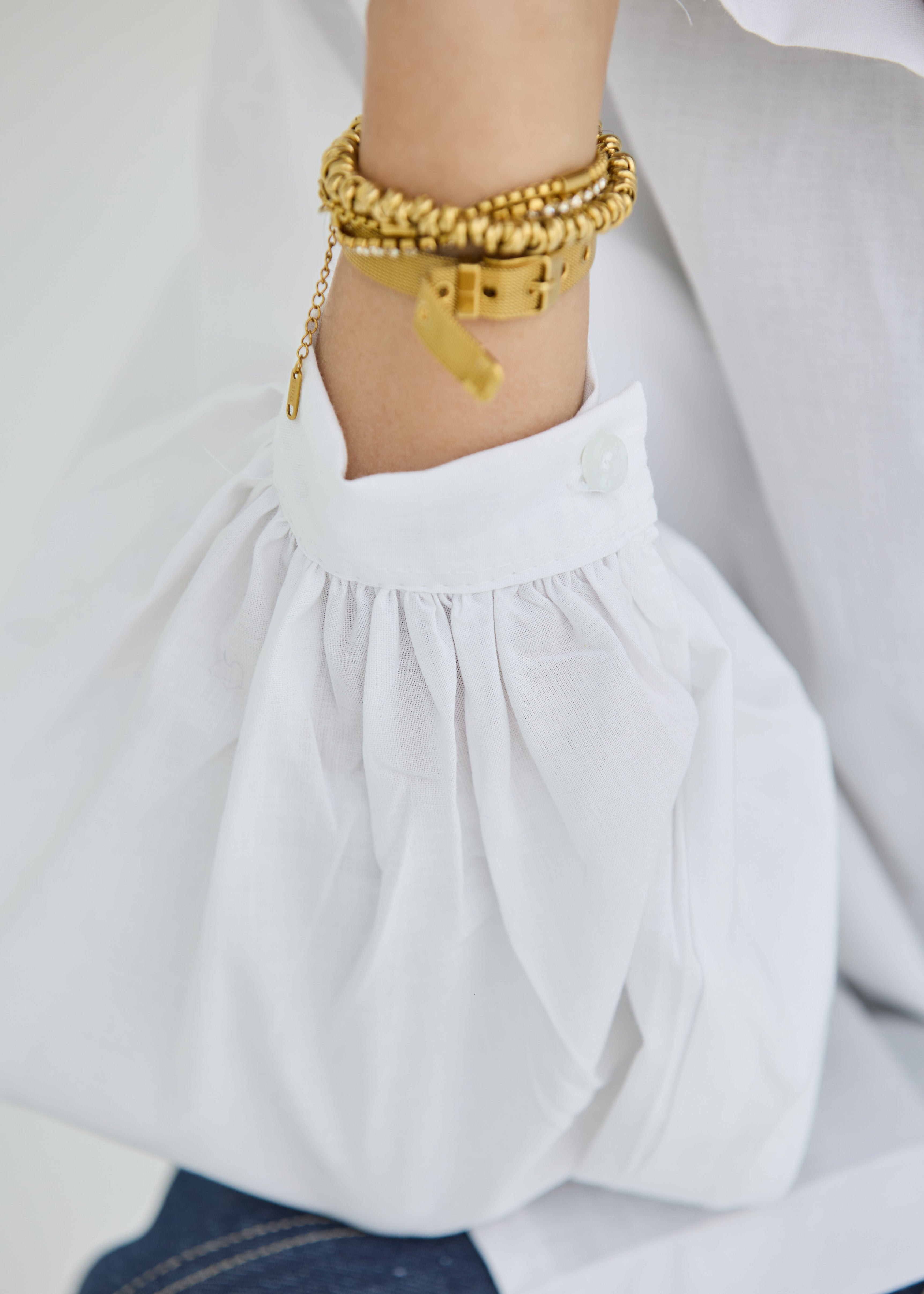 Linen white shirt