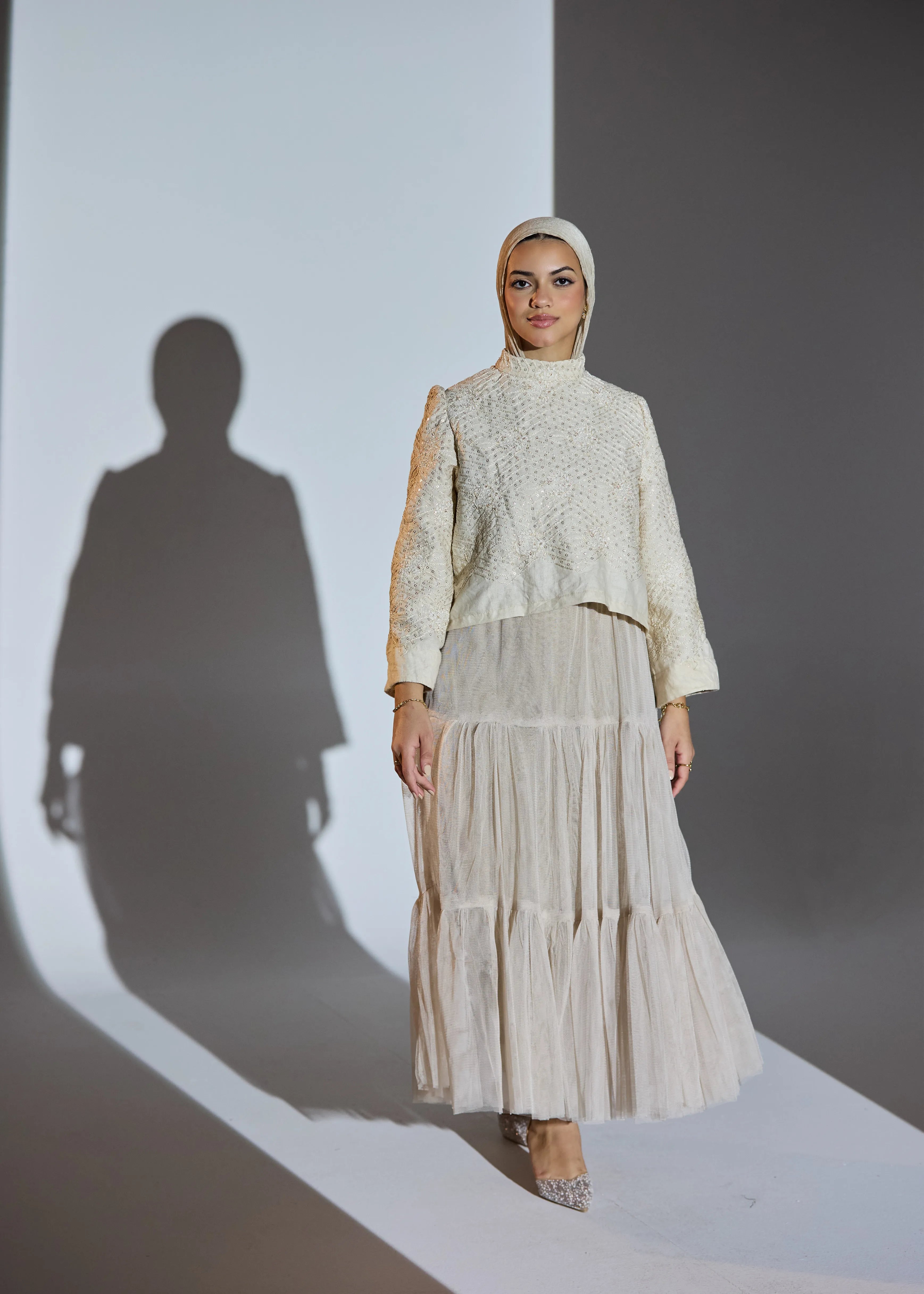 Pearl Cream Blouse