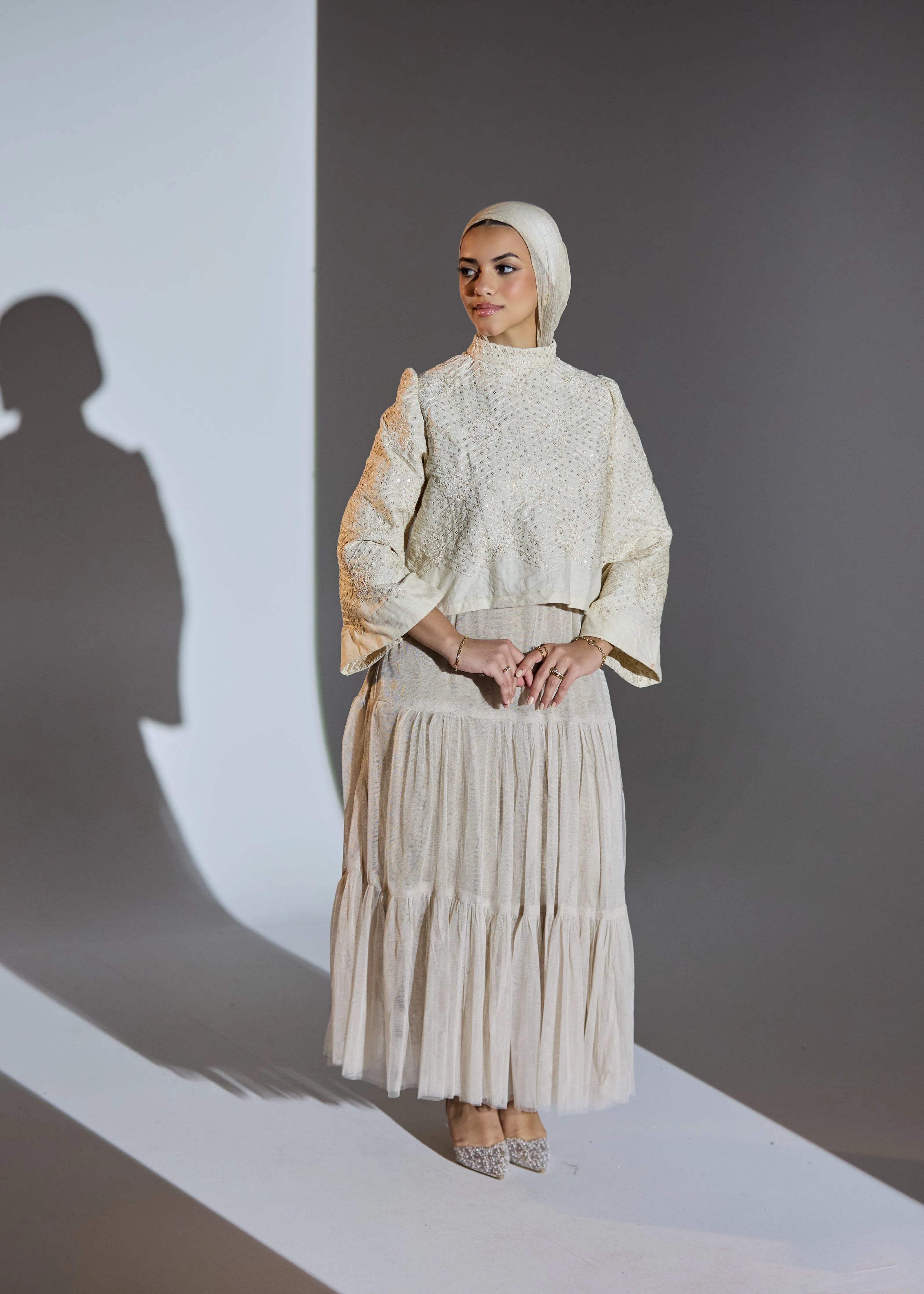 Pearl Cream Blouse