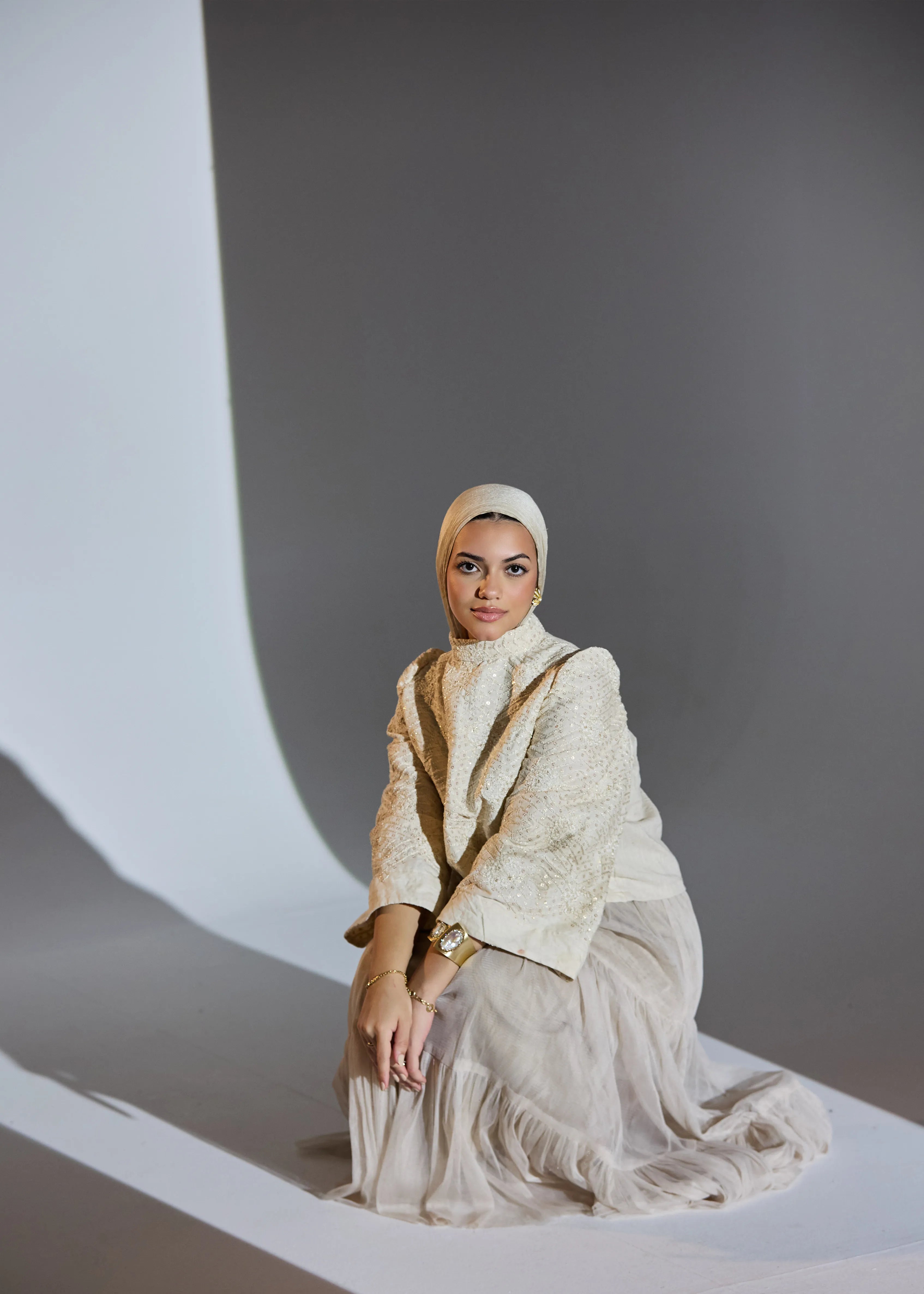 Pearl Cream Blouse