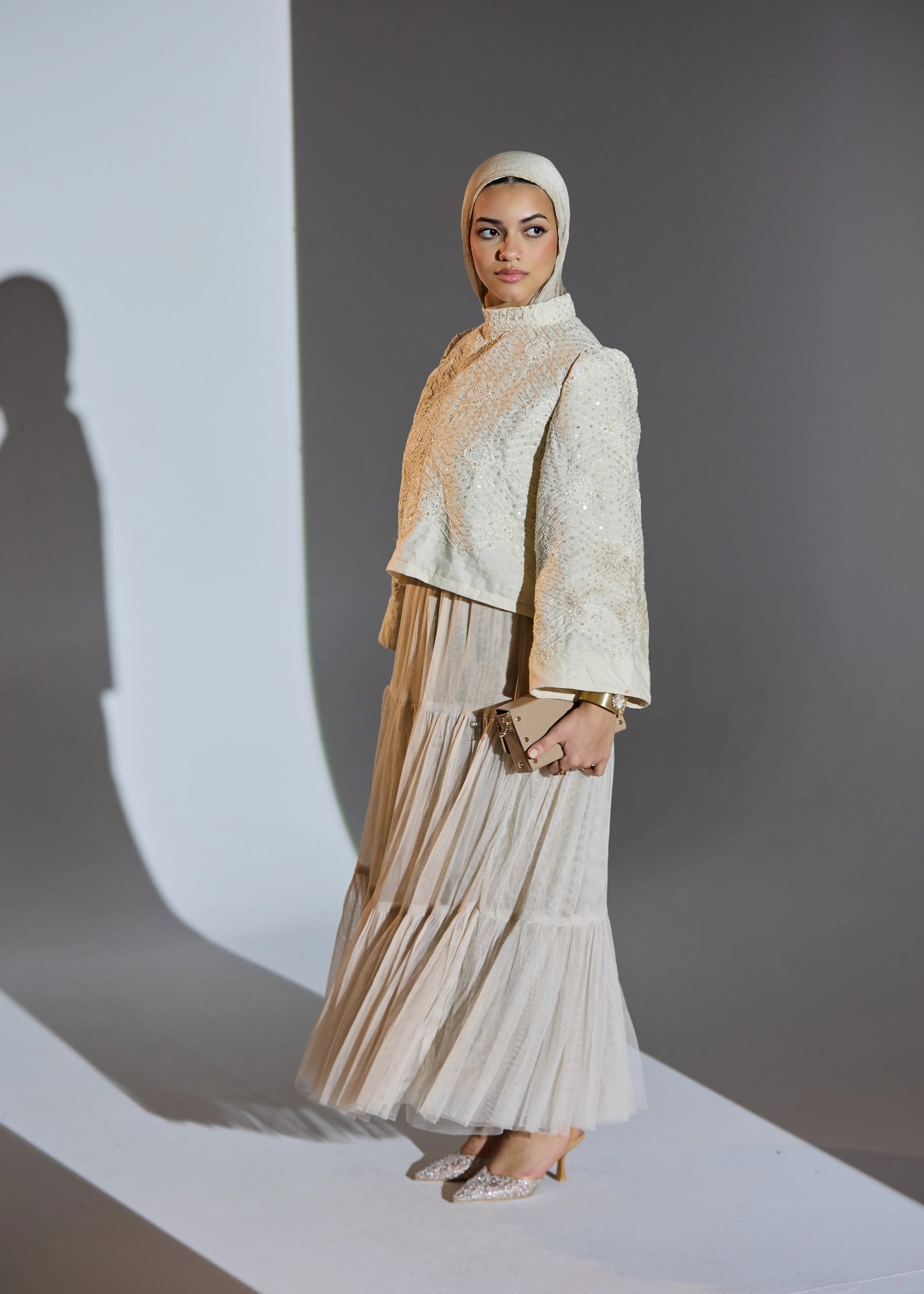 Pearl Cream Blouse