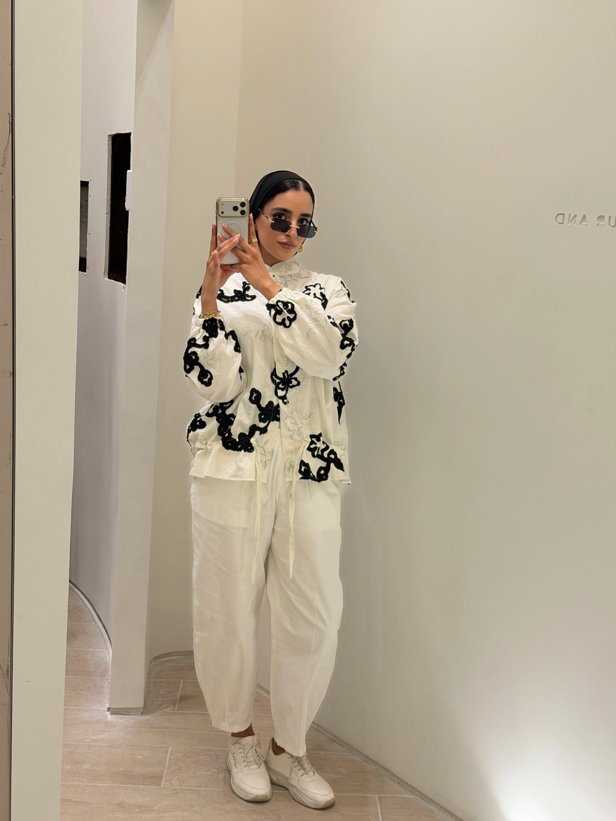 Black floral Jacket