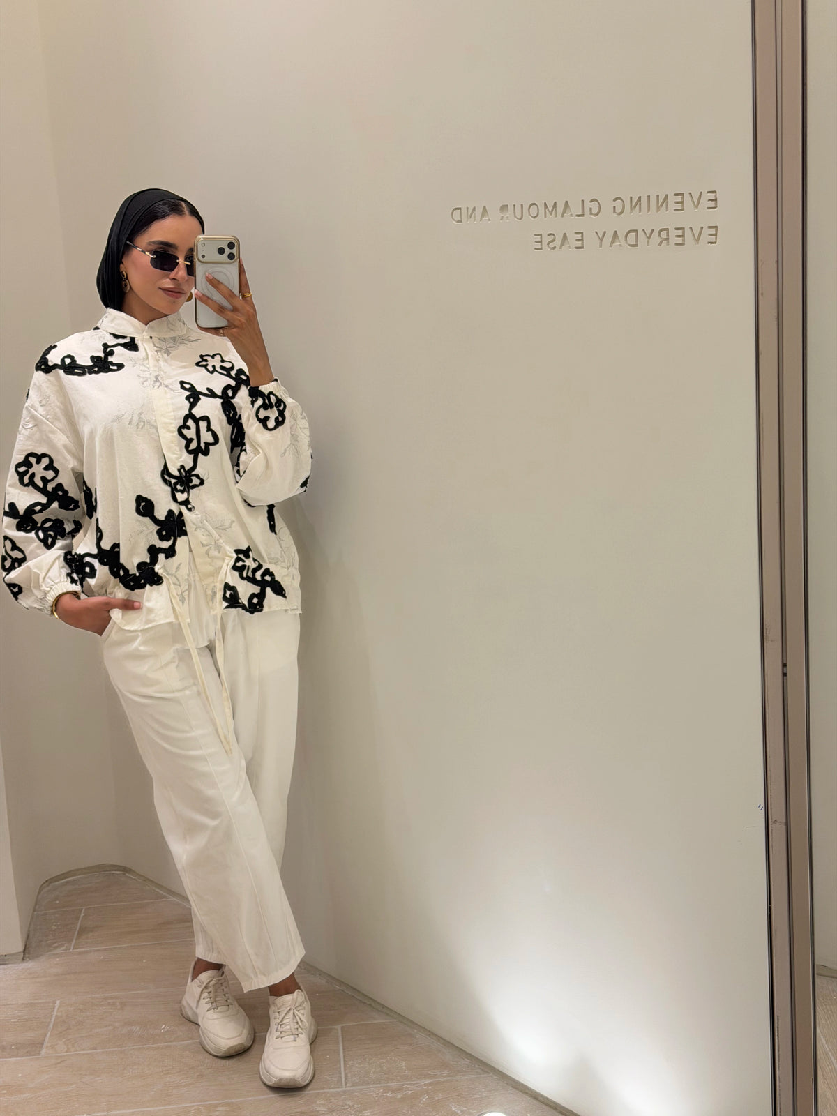 Black floral Jacket
