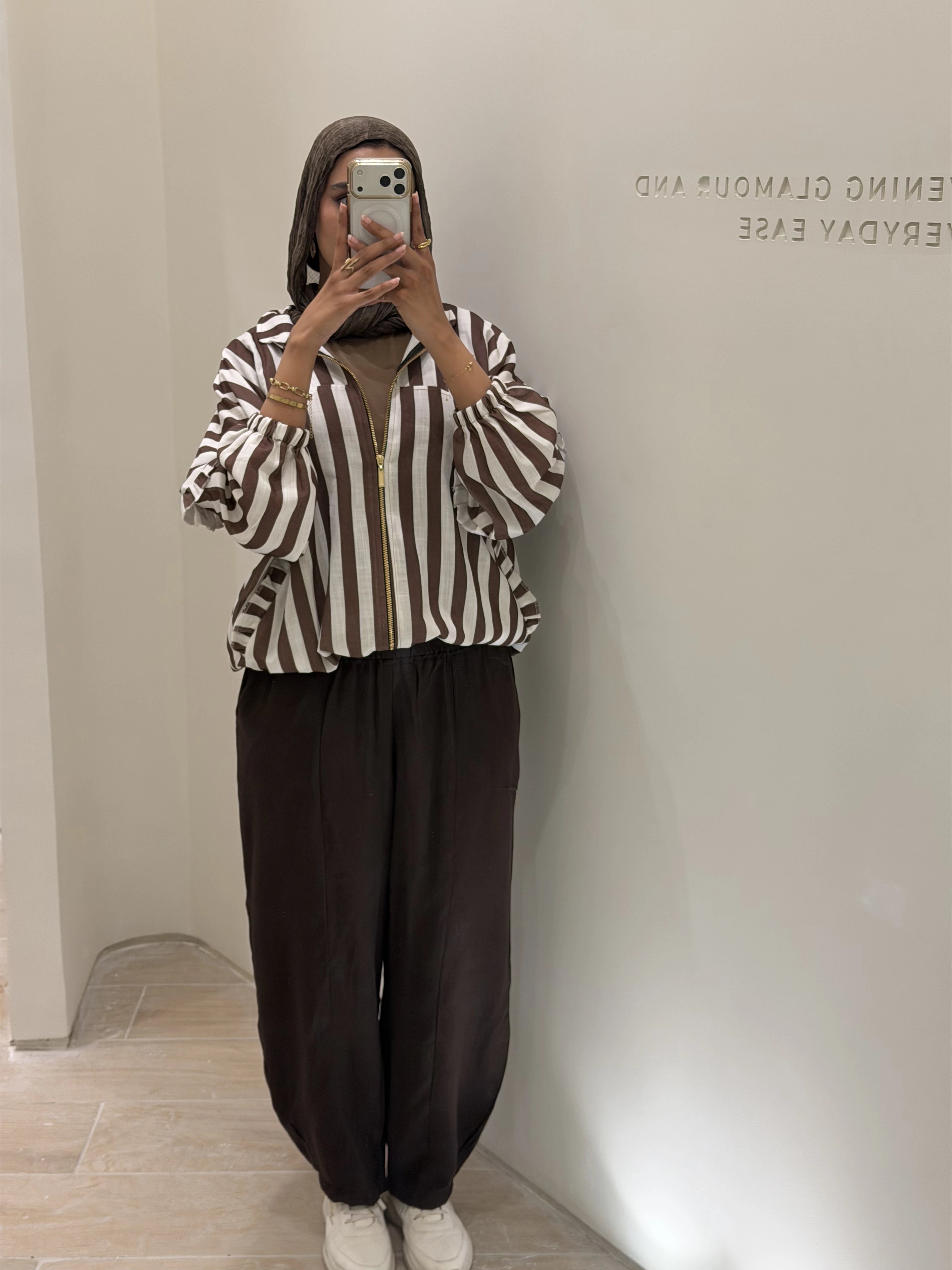 Striped katan Jacket