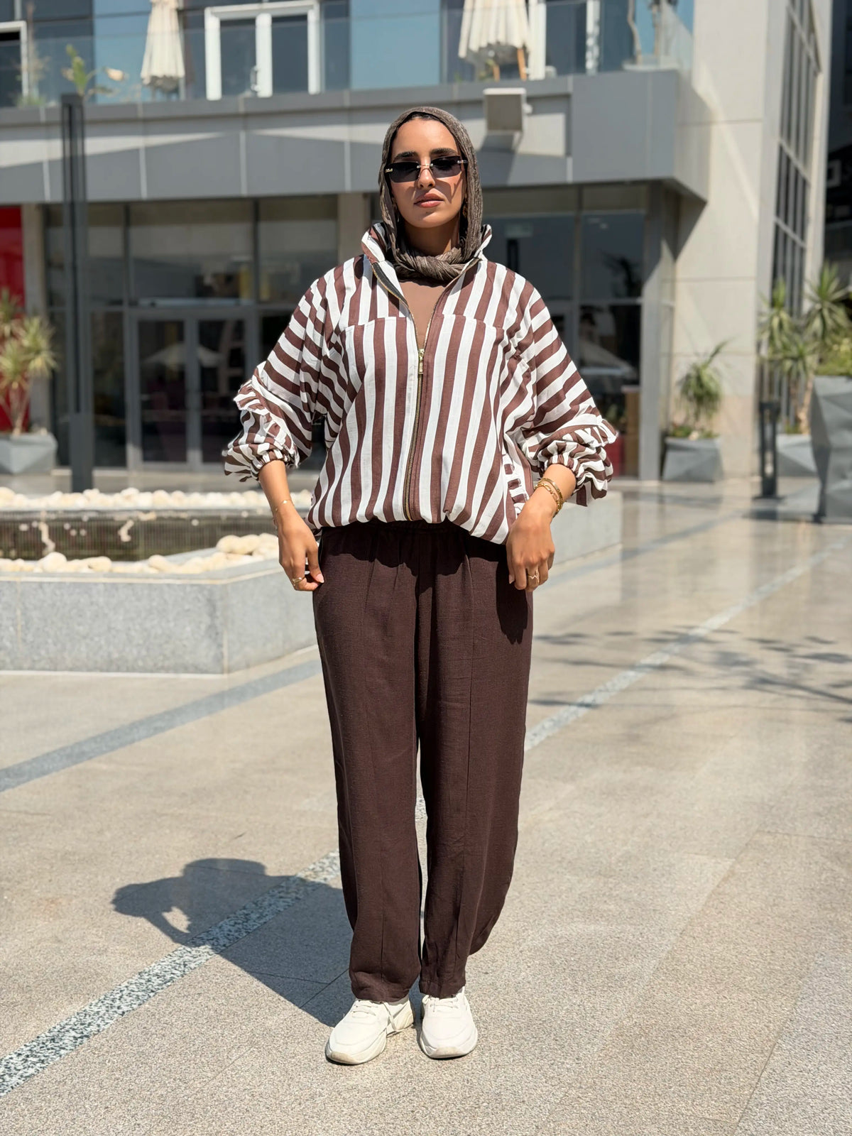 Striped katan Jacket
