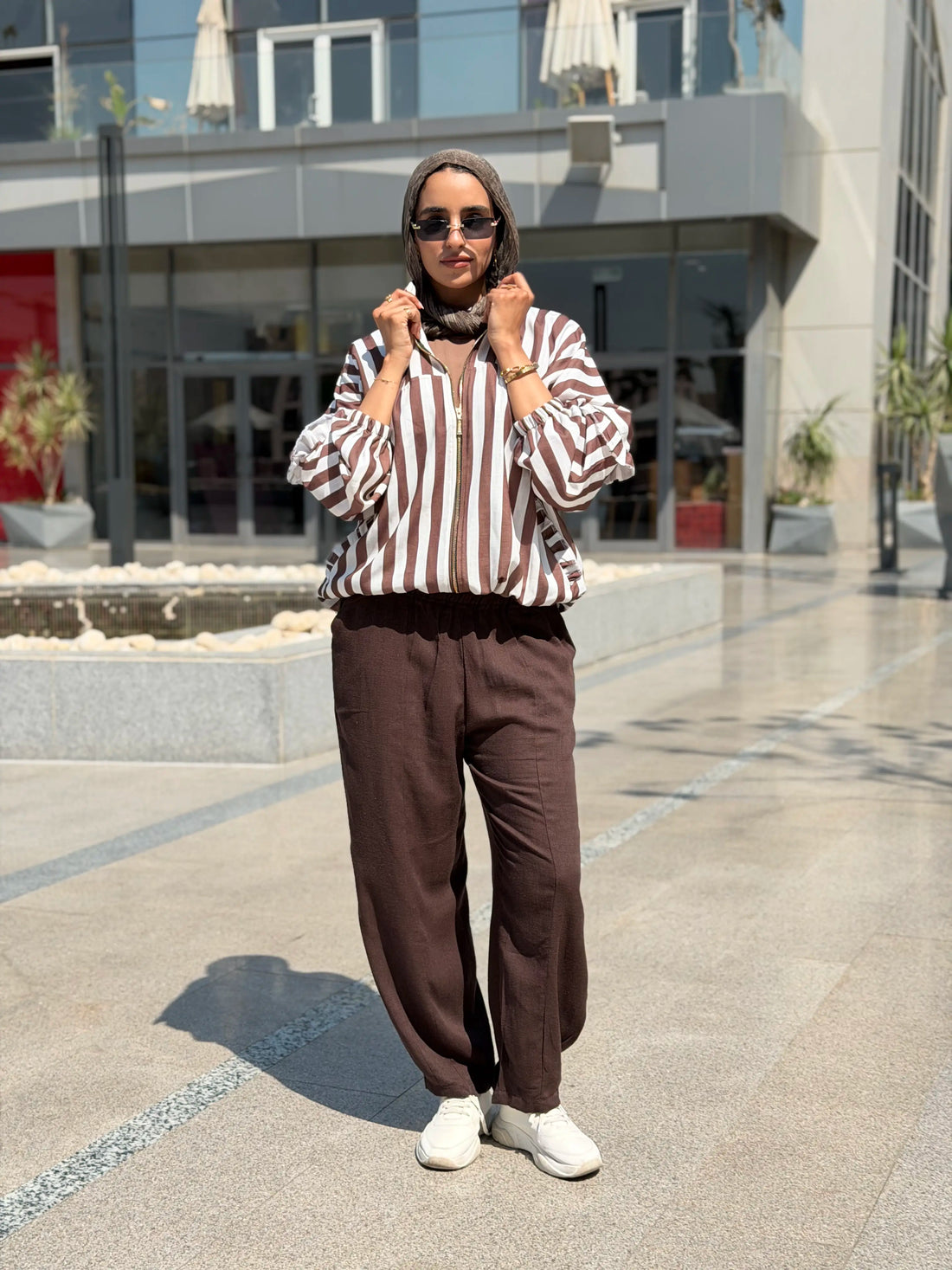 Striped katan Jacket
